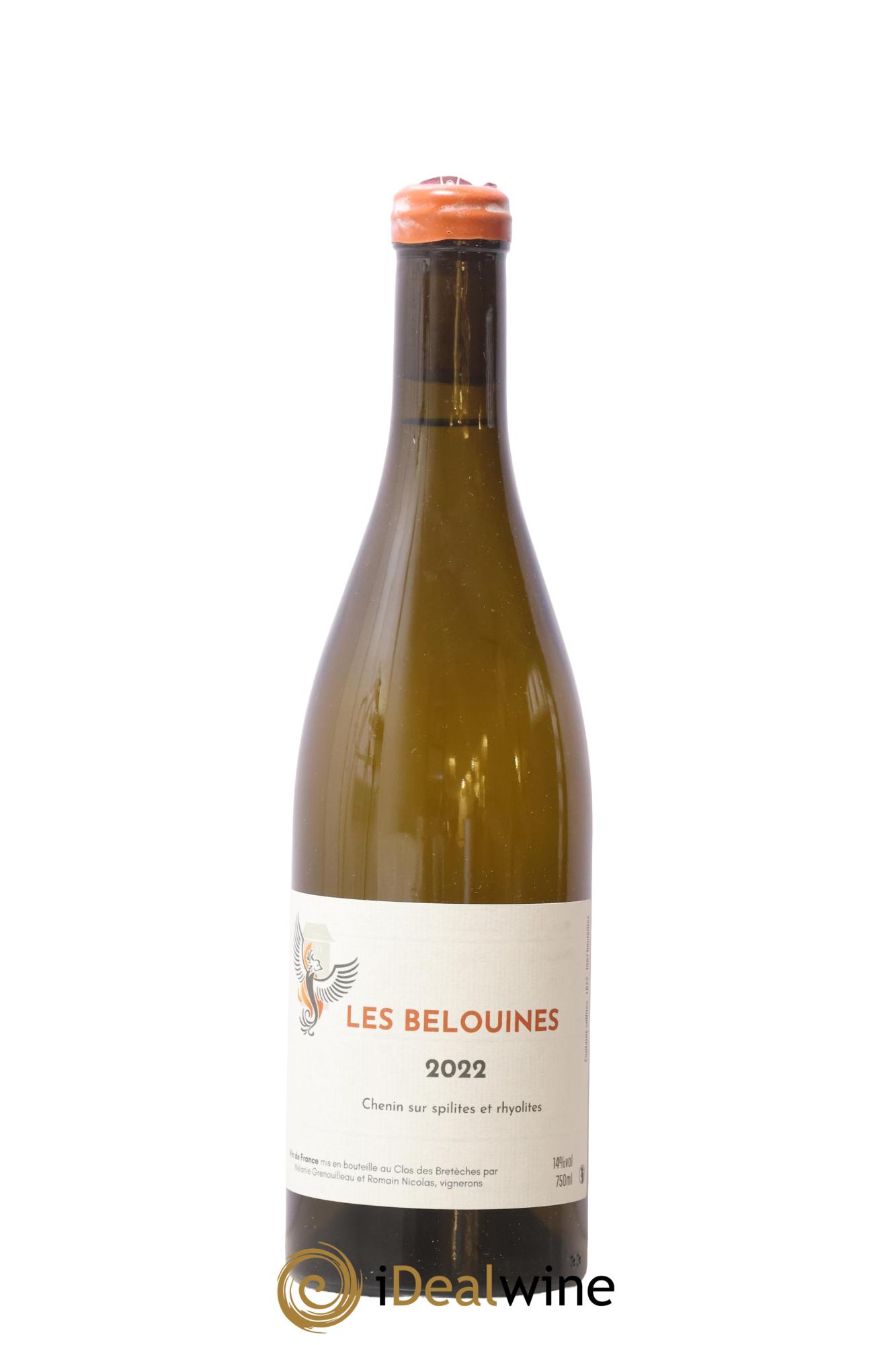 Vin de France Les Belouines Clos des Bretèches 2022 - Posten von 1 Flasche - 0