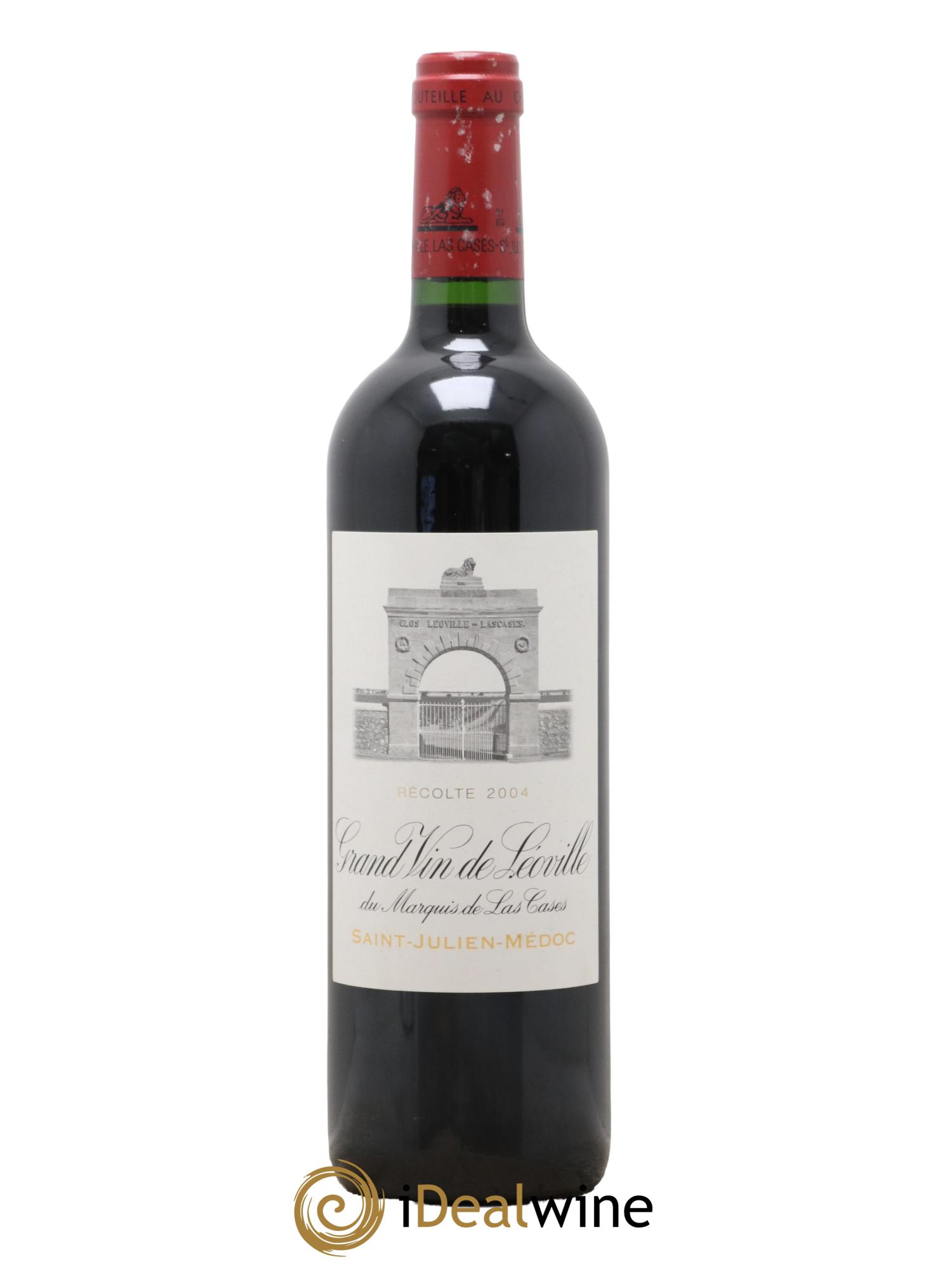 Château Léoville Las Cases 2ème Grand Cru Classé 2004 - Lot of 1 bottle - 0