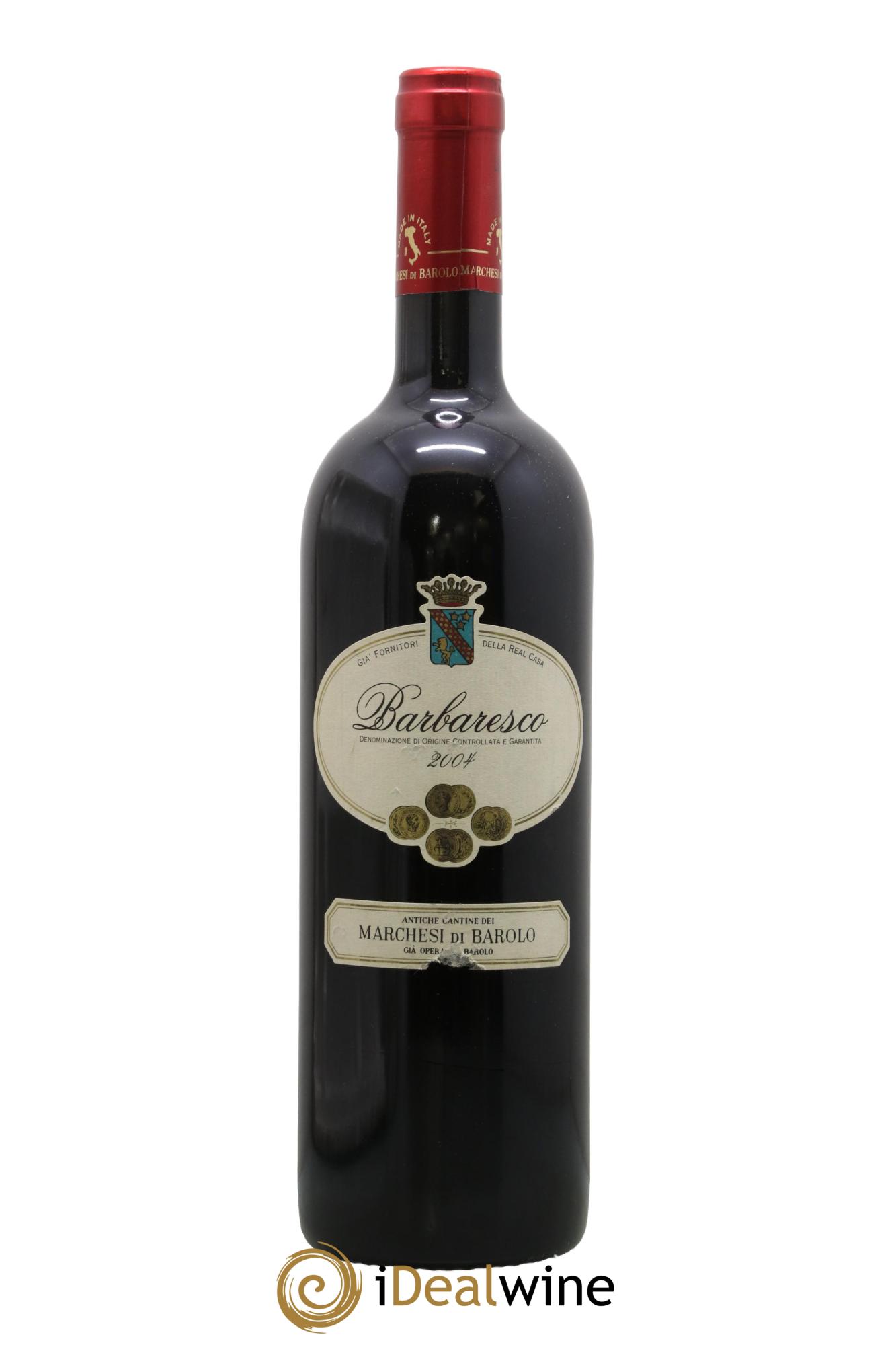 Barbaresco DOCG Marchesi di Barolo 2004 - Lotto di 1 bottiglia - 0