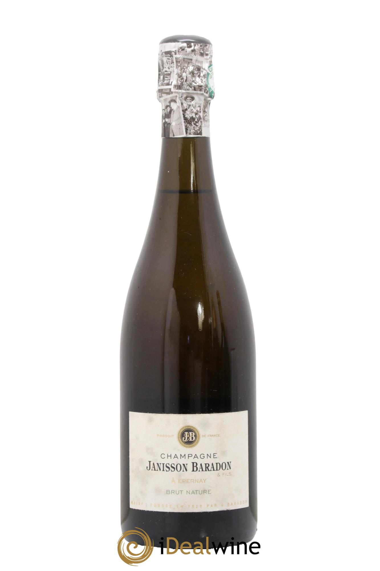 Champagne Brut Nature Janisson Baradon - Lot de 1 bouteille - 0