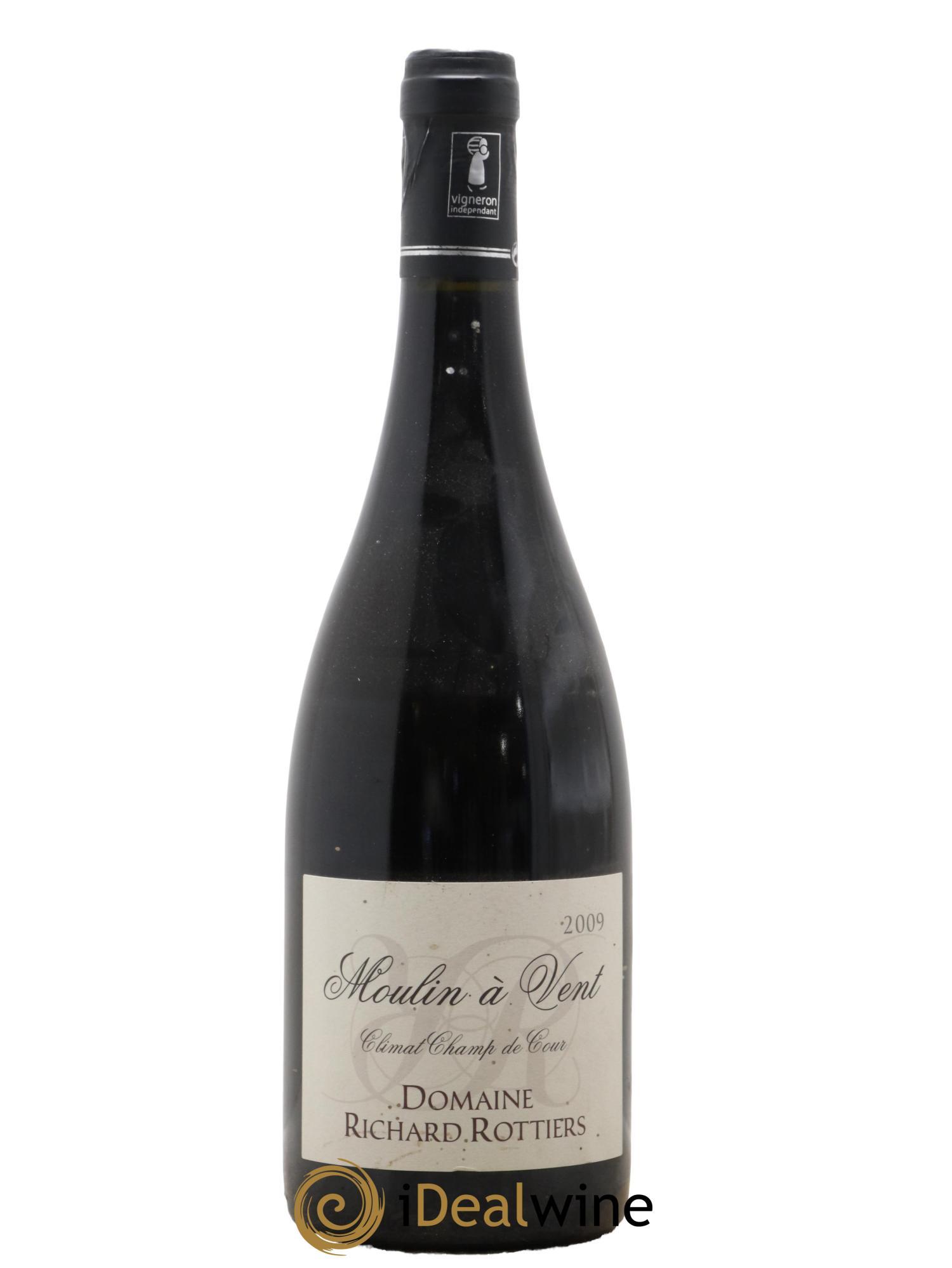 Moulin-à-Vent Champ de Cour Richard Rottiers (Domaine) 2009 - Lot de 1 bouteille - 0