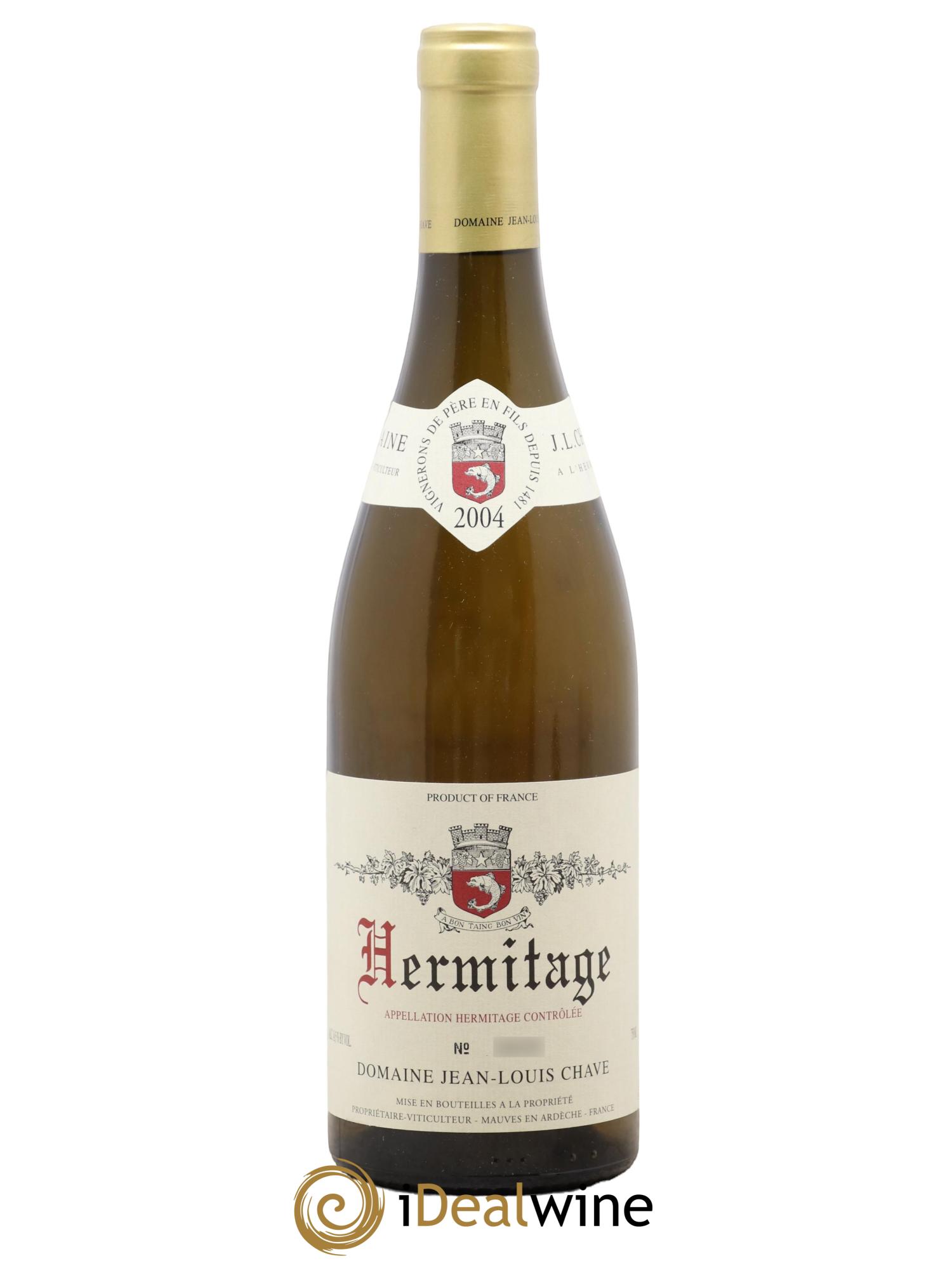 Hermitage Jean-Louis Chave 2004 - Lotto di 1 bottiglia - 0