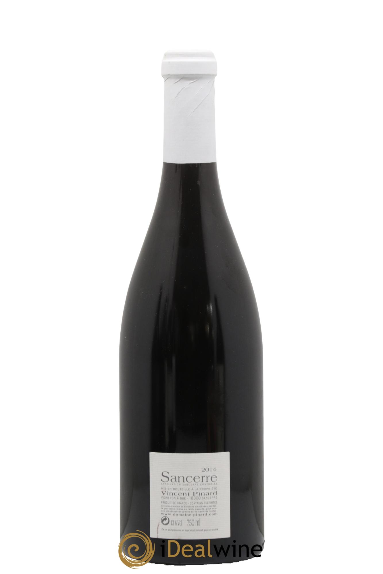 Sancerre Vendanges Entières Vincent Pinard 2014 - Posten von 1 Flasche - 1