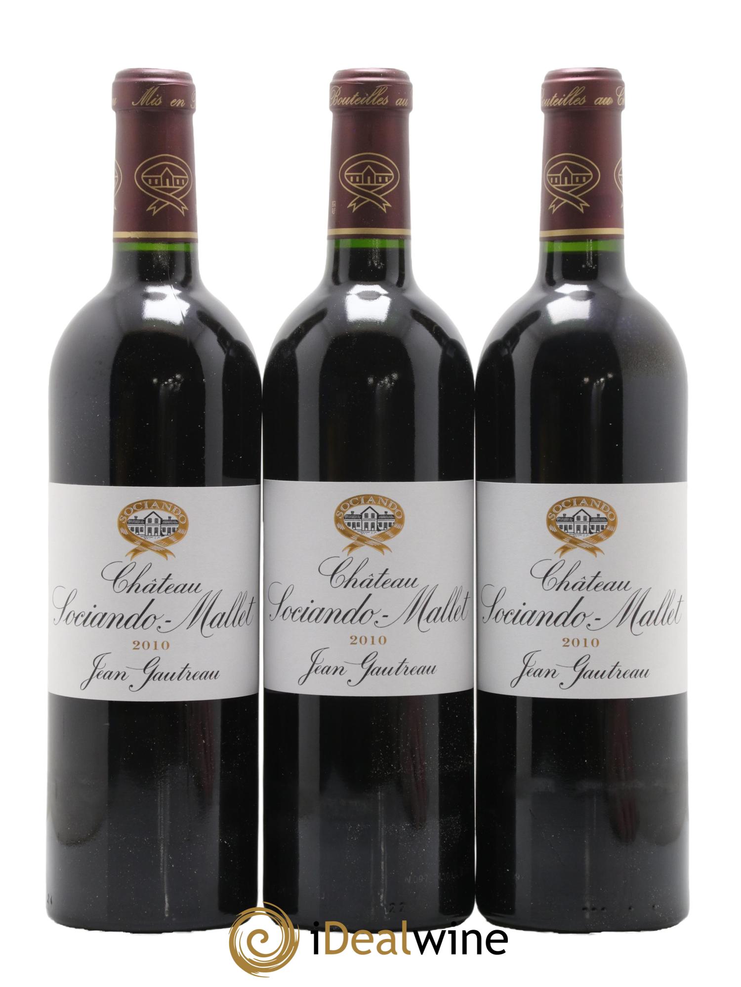 Château Sociando Mallet 2010 - Lot de 12 bouteilles - 4