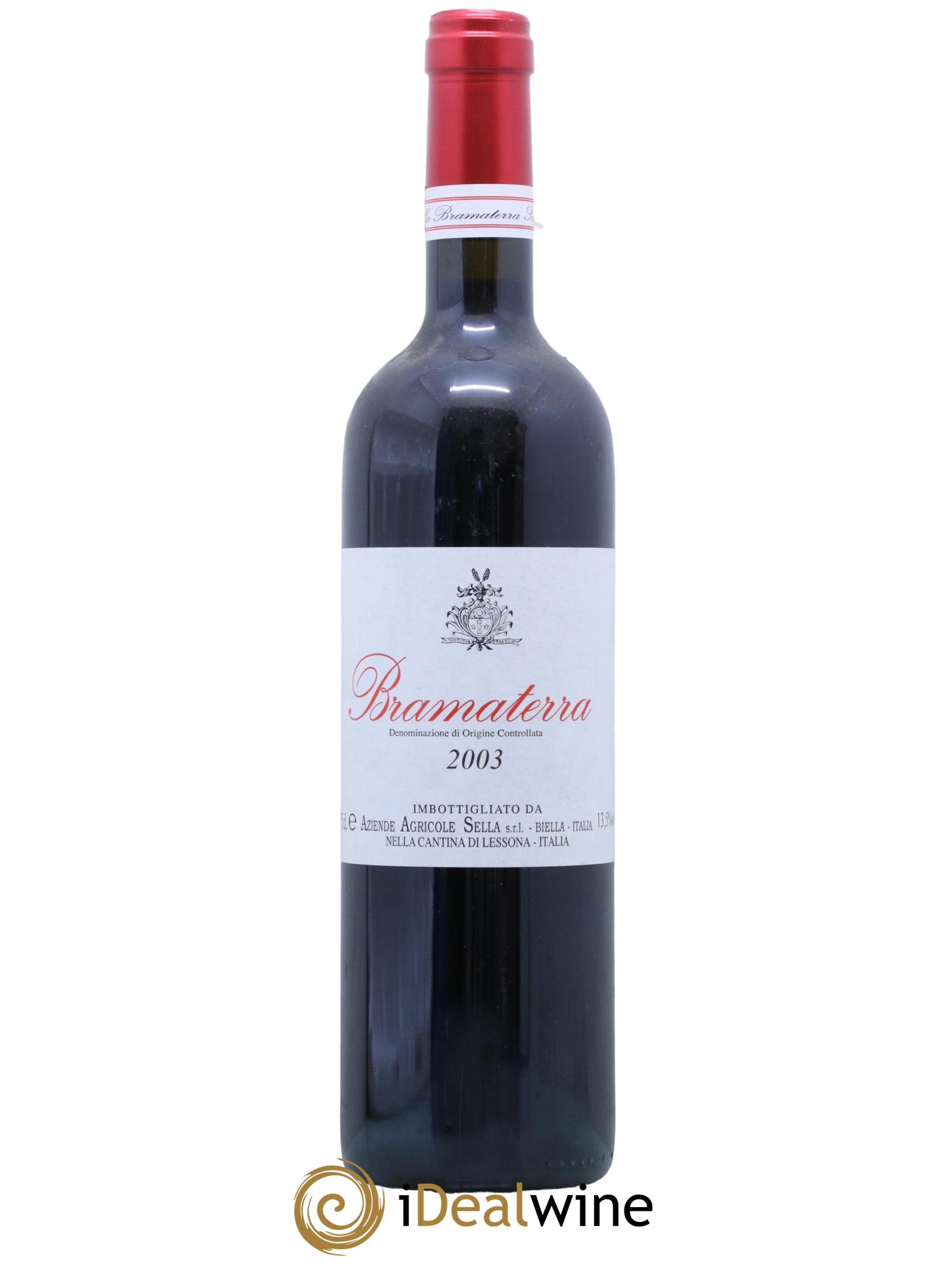 Italie Bramaterra Sella 2003 - Lot de 1 bouteille - 0
