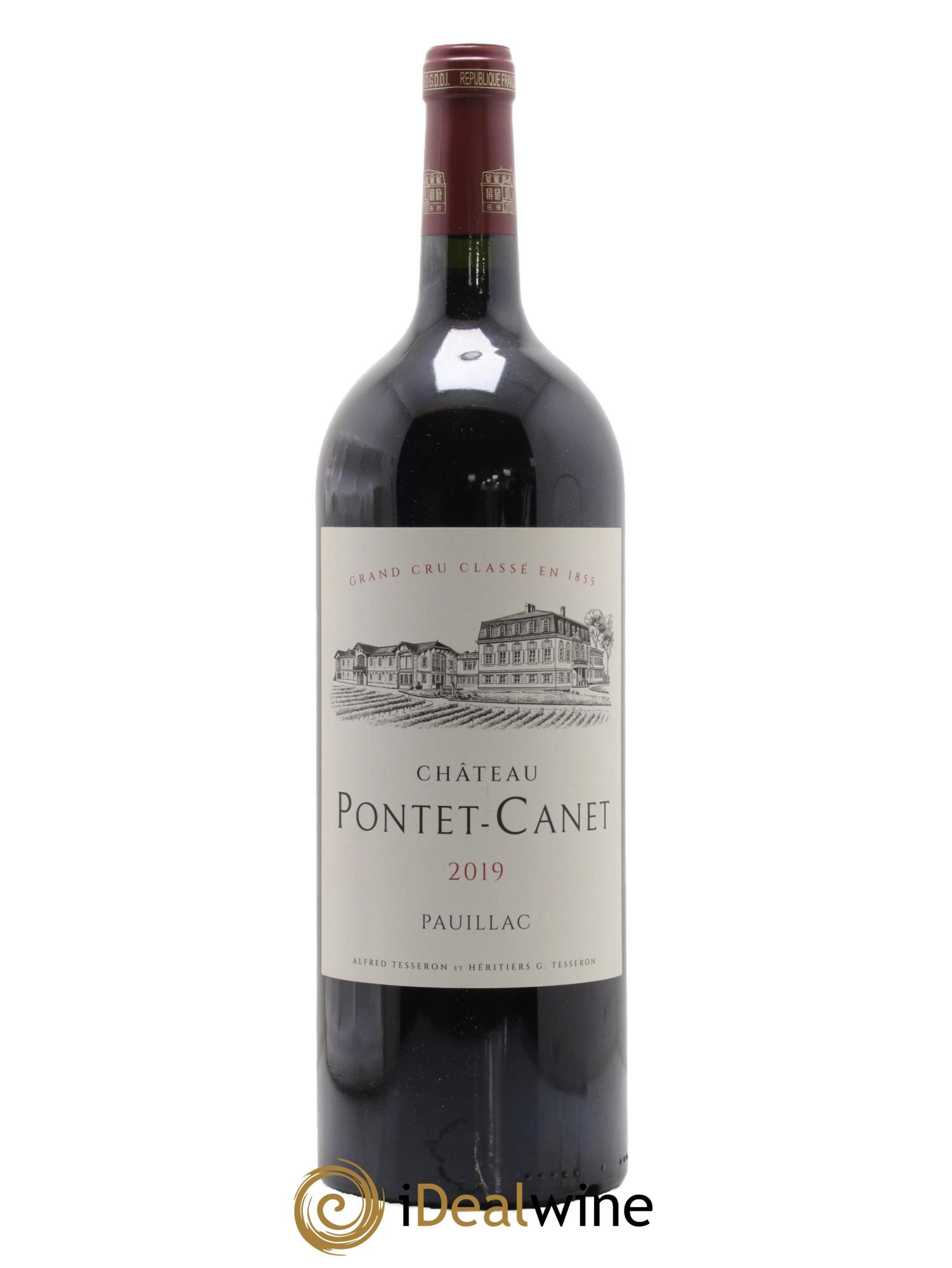 Château Pontet Canet 5ème Grand Cru Classé 2019 - Lot de 1 magnum - 0