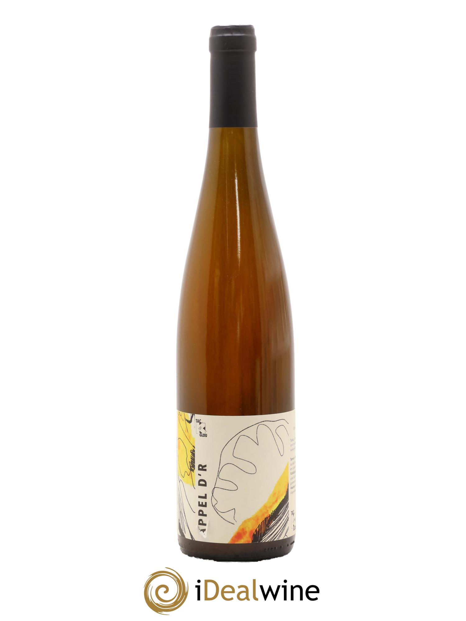 Alsace Riesling Appel d'R Tack&Glou 2023 - Posten von 1 Flasche - 0