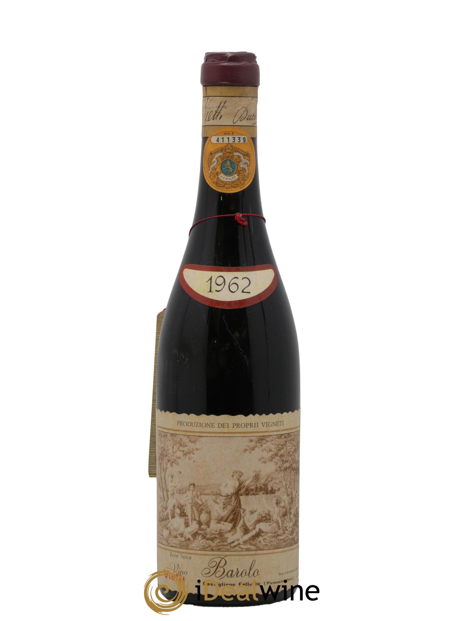 Barolo DOCG Vietti 1962 - Lot of 1 bottle - 0