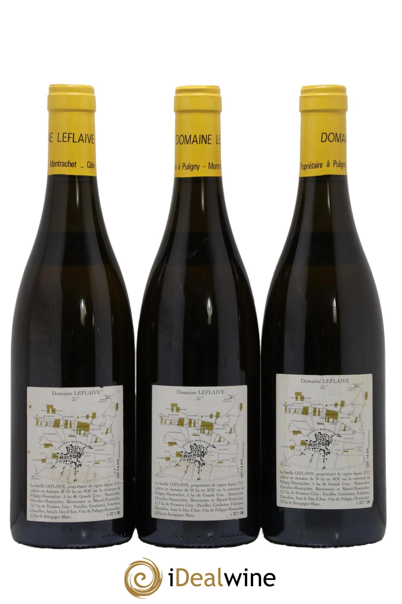 Puligny-Montrachet Leflaive (Domaine) 2006 - Posten von 3 Flaschen - 1