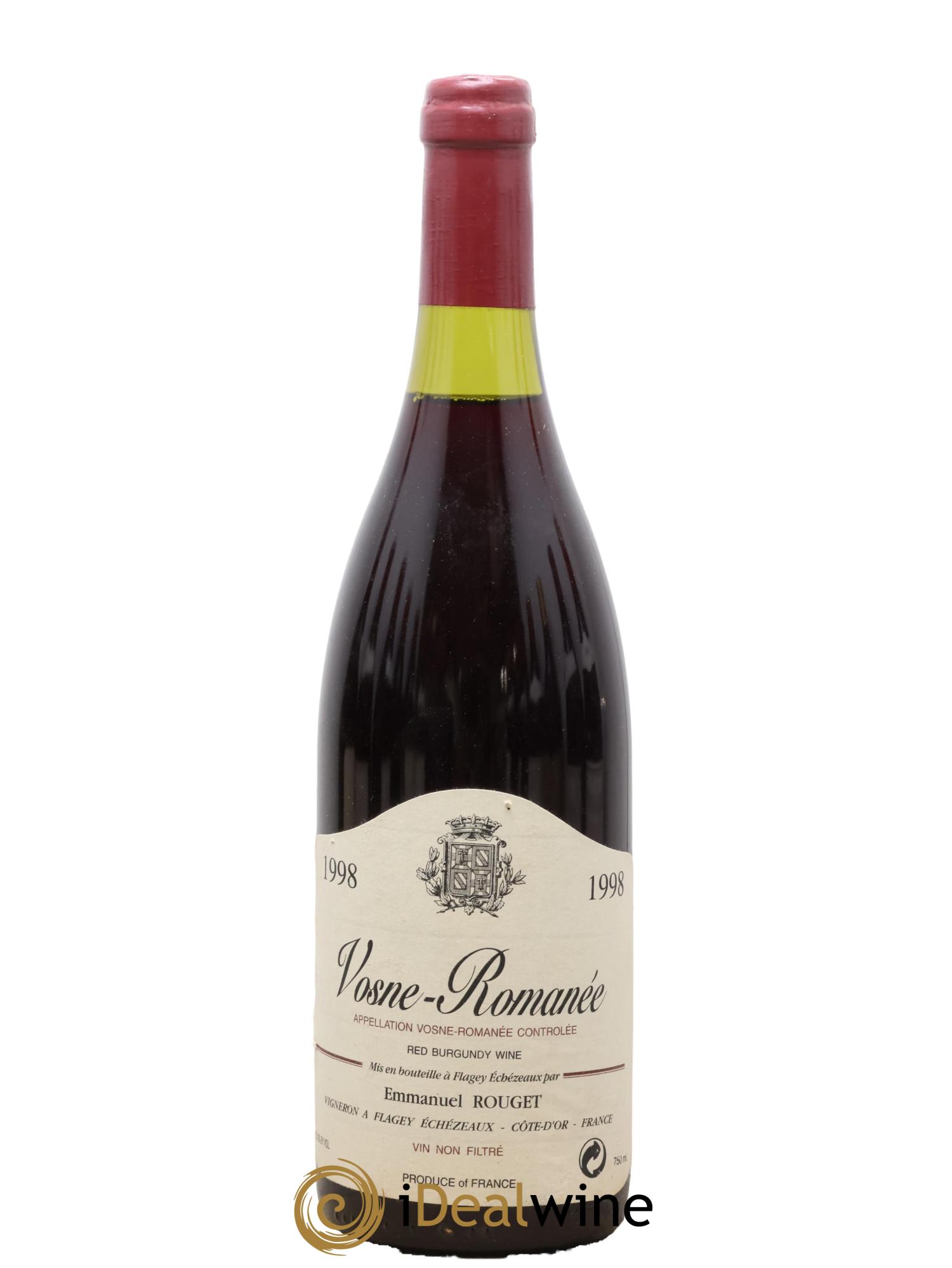 Vosne-Romanée Emmanuel Rouget 1998 - Lotto di 1 bottiglia - 0