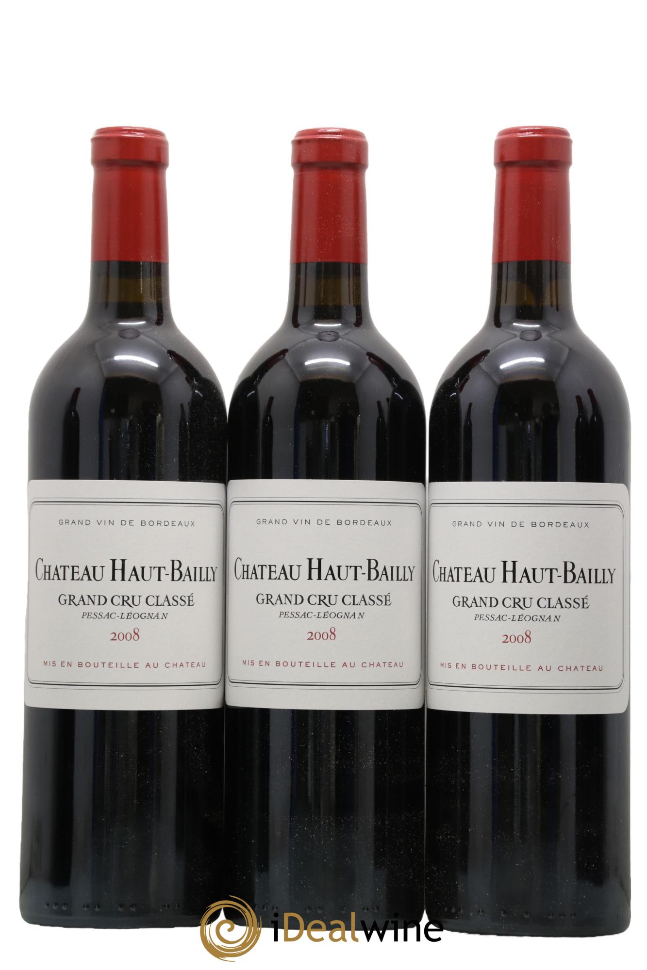 Château Haut-Bailly Cru Classé de Graves 2008 - Posten von 12 Flaschen - 3