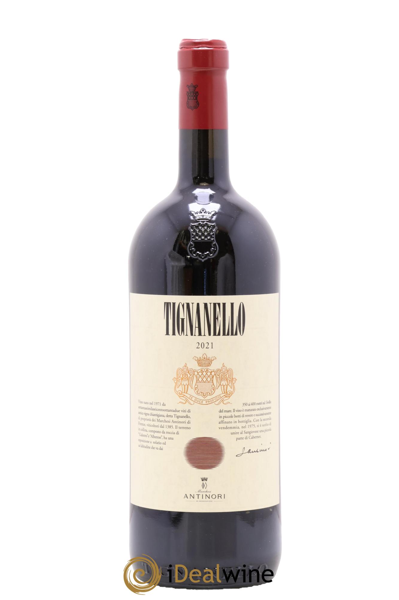 Toscana IGT Tignanello Tenuta Tignanello - Marchesi Antinori 2021 - Lot de 1 magnum - 0