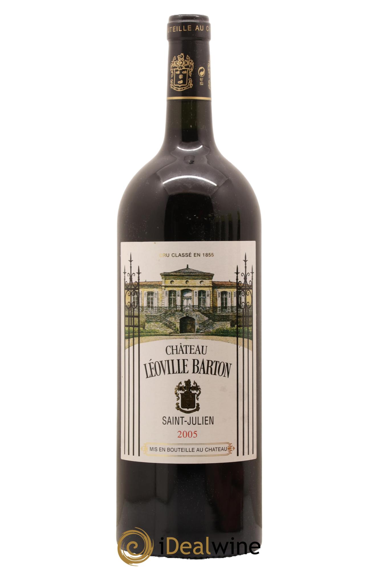 Château Léoville Barton 2ème Grand Cru Classé 2005 - Lot de 1 magnum - 0
