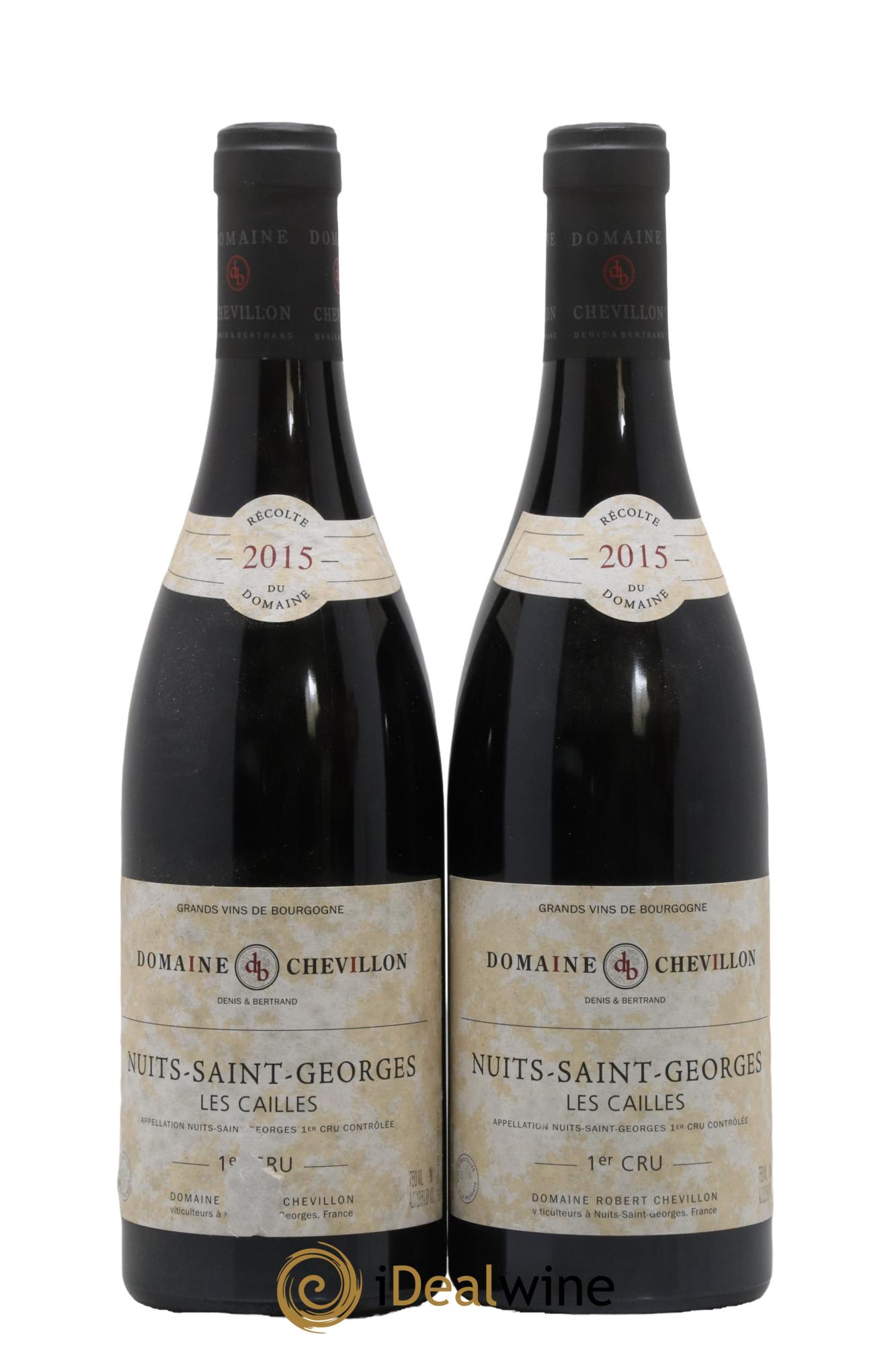 Nuits-Saint-Georges 1er Cru Les Cailles Robert Chevillon 2015 - Lot de 2 bouteilles - 0