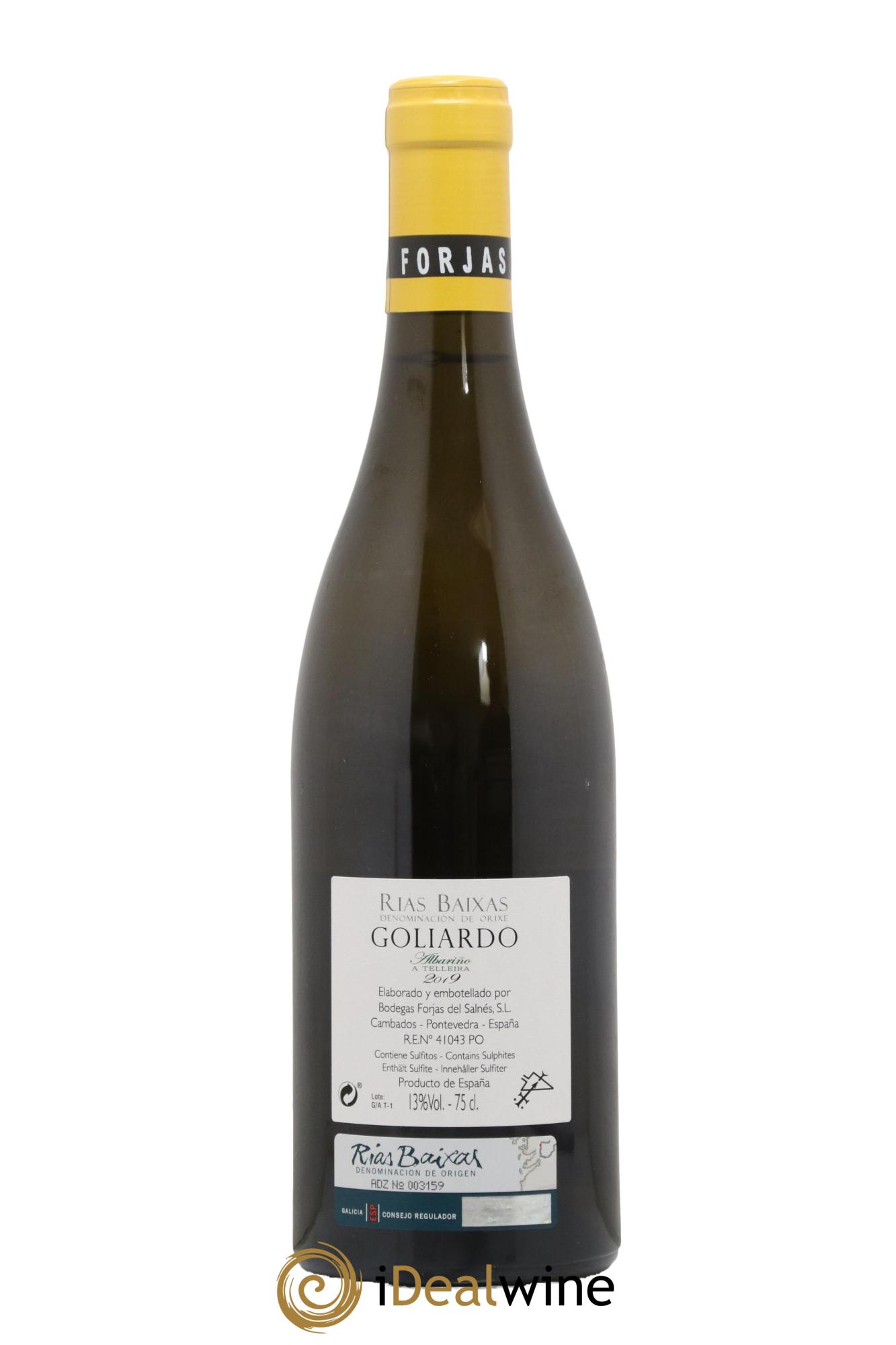 Rias Baixas Albarino Goliardo 2019 - Lotto di 1 bottiglia - 1