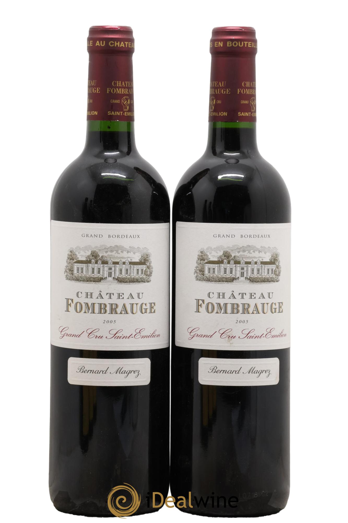 Château Fombrauge Grand Cru Classé 2005 - Posten von 2 Flaschen - 0