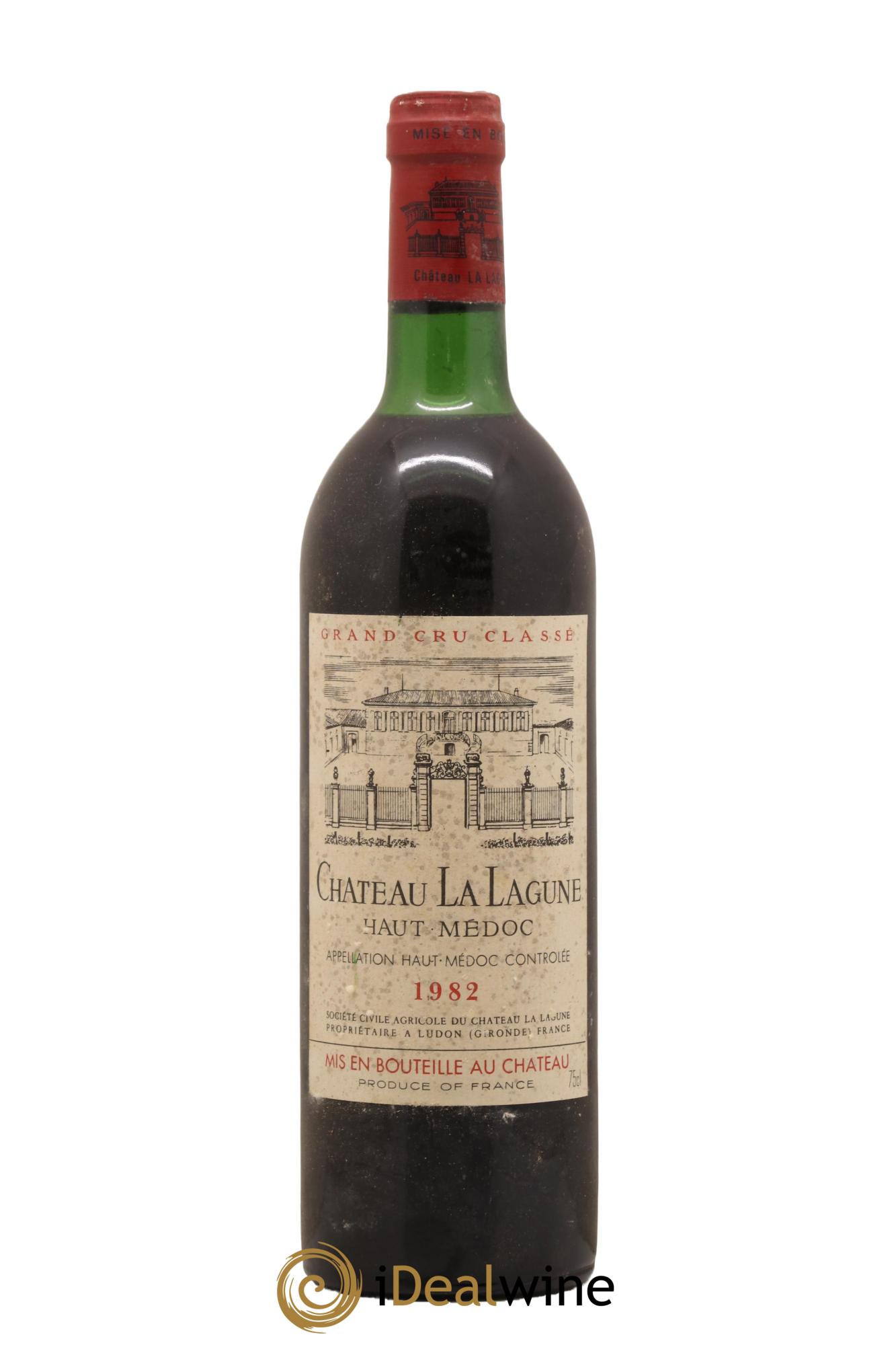 Château la Lagune 3ème Grand Cru Classé 1982 - Lot de 1 bouteille - 0