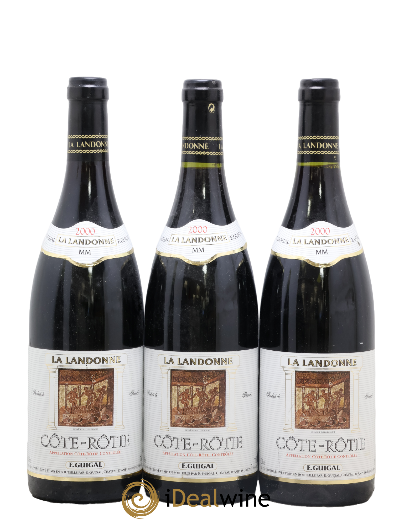 Côte-Rôtie La Landonne Guigal 2000 - Posten von 3 Flaschen - 0