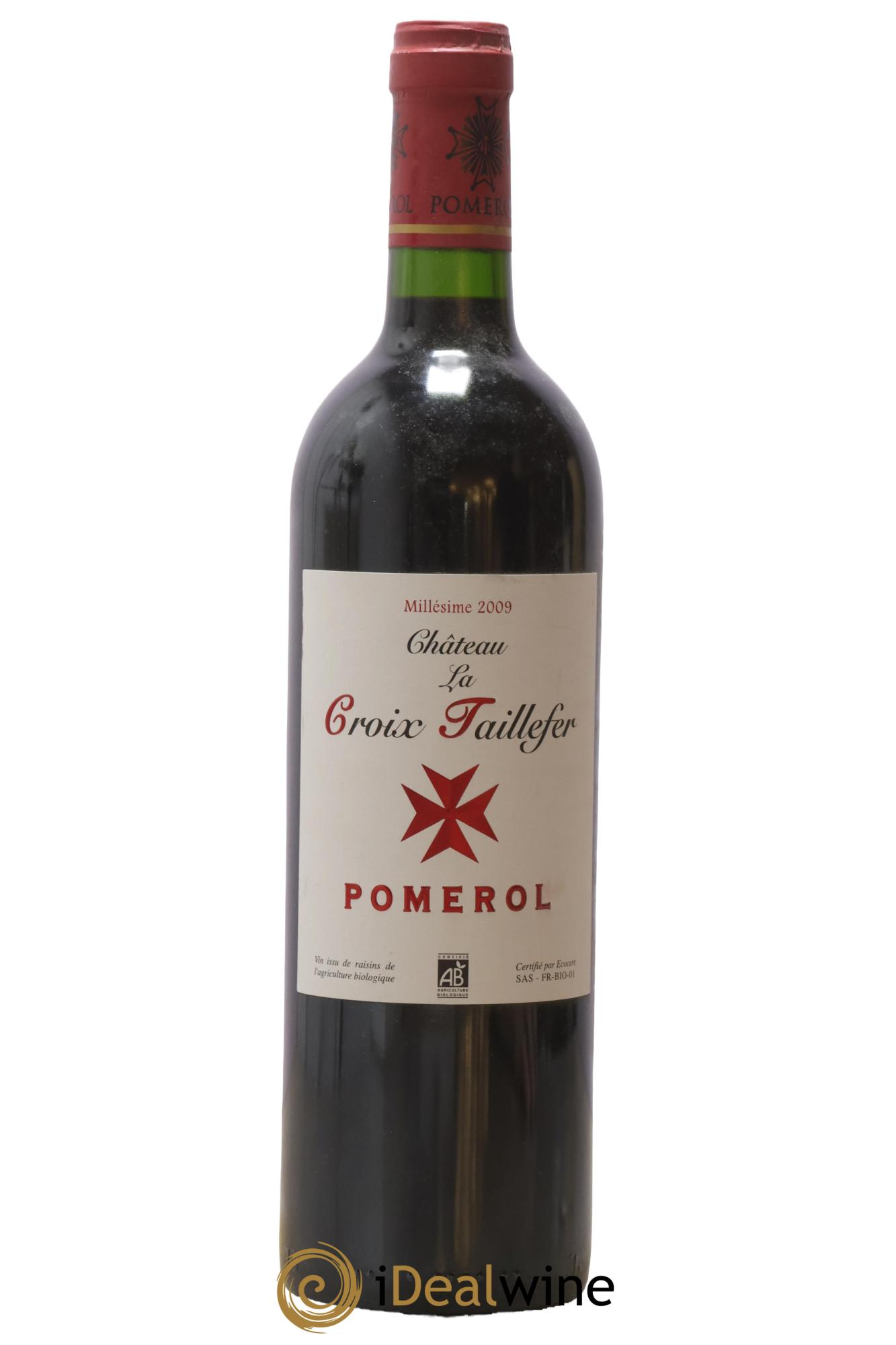 Château la Croix Taillefer 2009 - Lot de 1 bouteille - 0