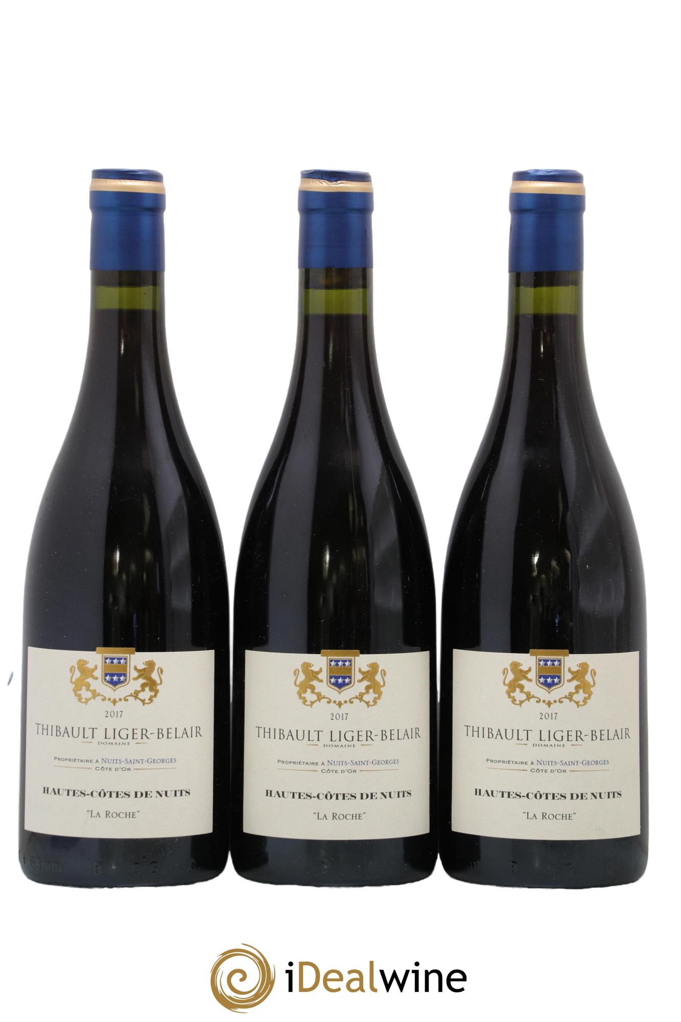 Hautes-Côtes de Nuits La Roche Thibault Liger-Belair 2017 - Lot of 3 bottles - 0