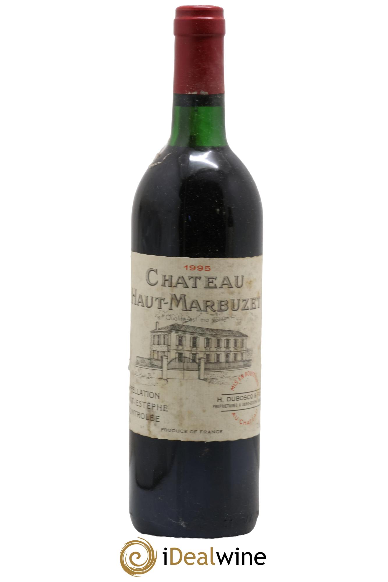 Château Haut Marbuzet 1995 - Posten von 1 Flasche - 0