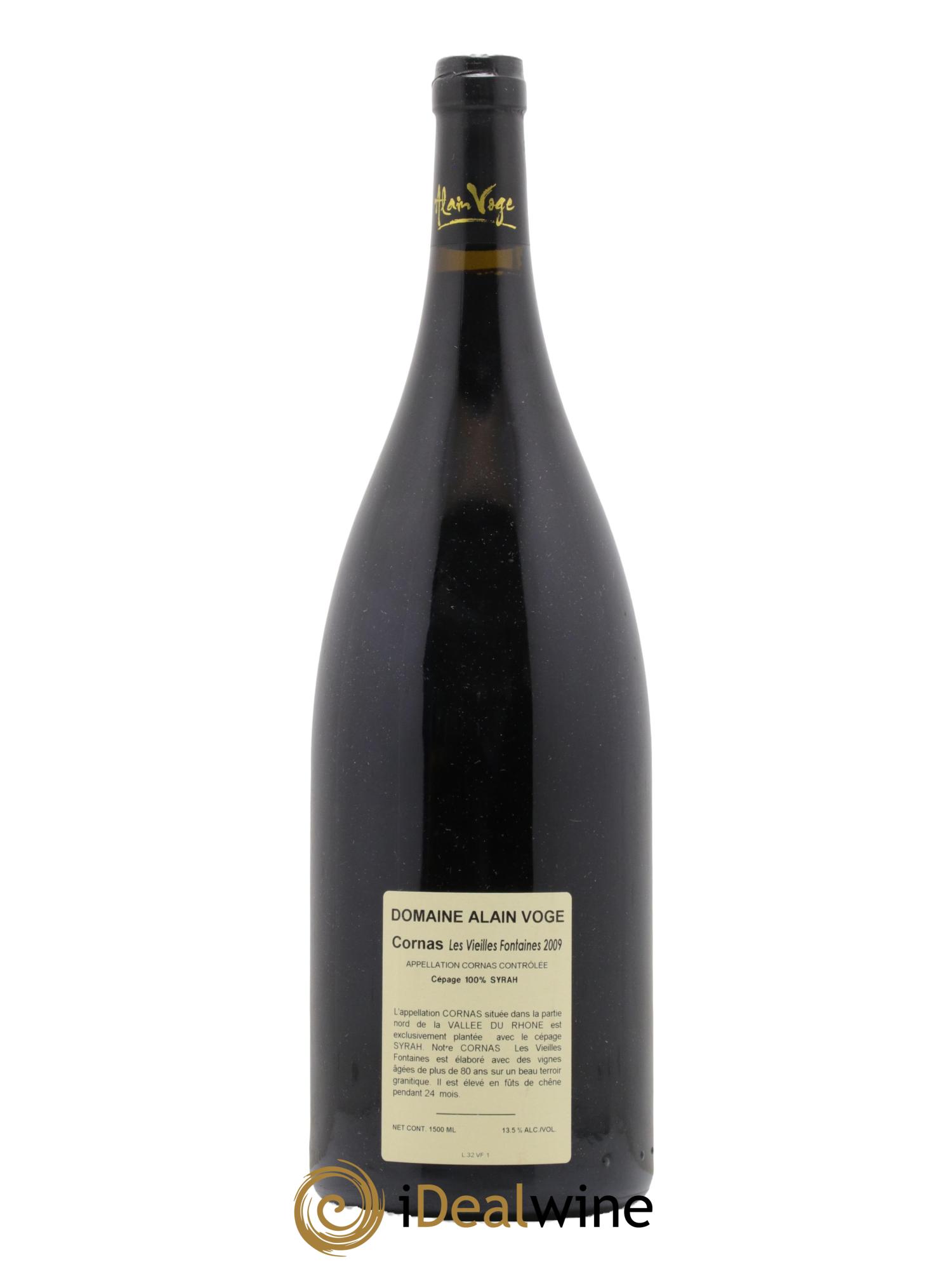 Cornas Les Vieilles Fontaines Alain Voge (Domaine) 2009 - Lot de 1 magnum - 1