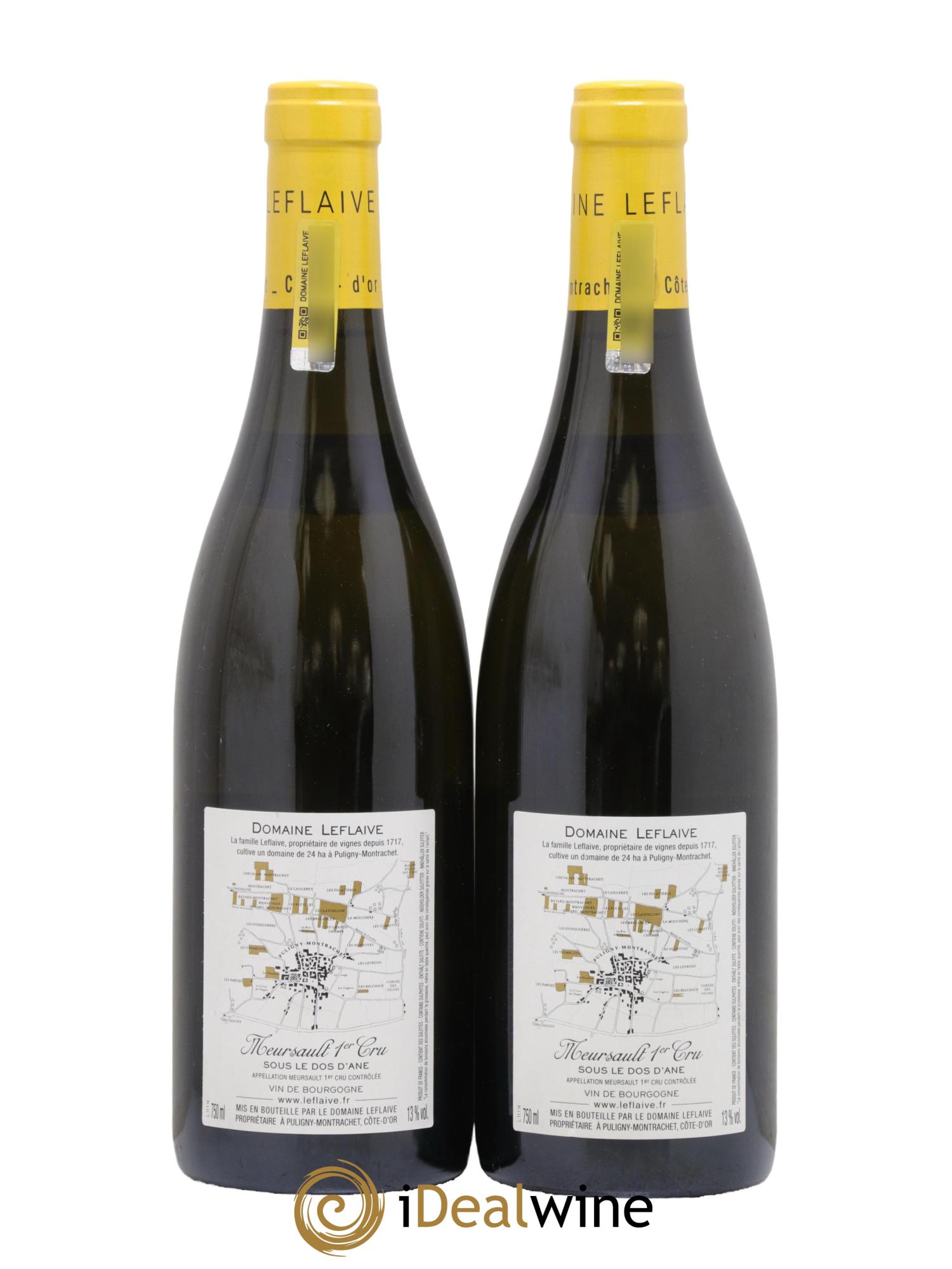 Meursault 1er Cru Sous le Dos d'Ane Leflaive (Domaine) 2014 - Posten von 2 Flaschen - 1