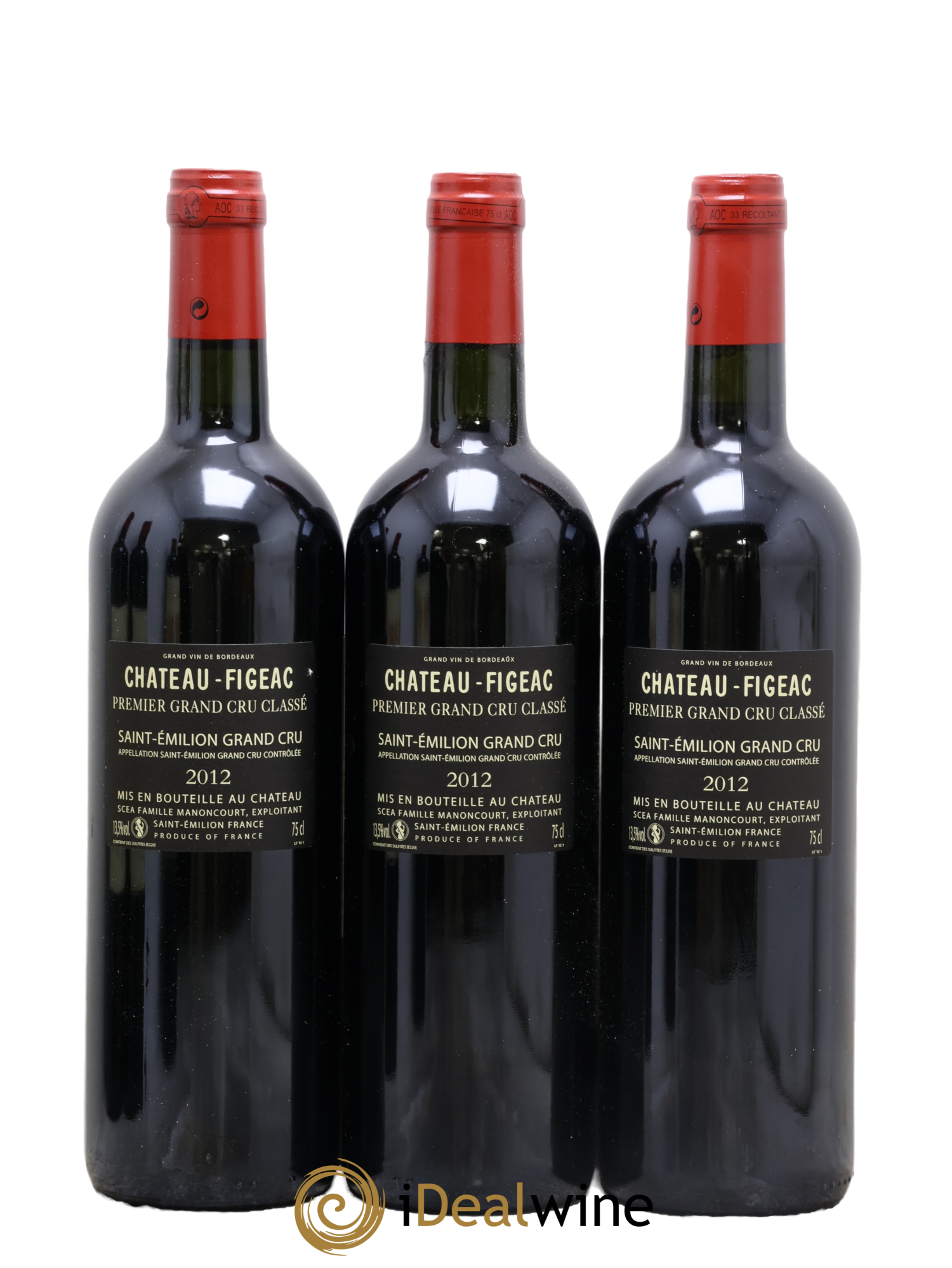 Château Figeac 1er Grand Cru Classé A 2012 - Lot de 6 bouteilles - 2