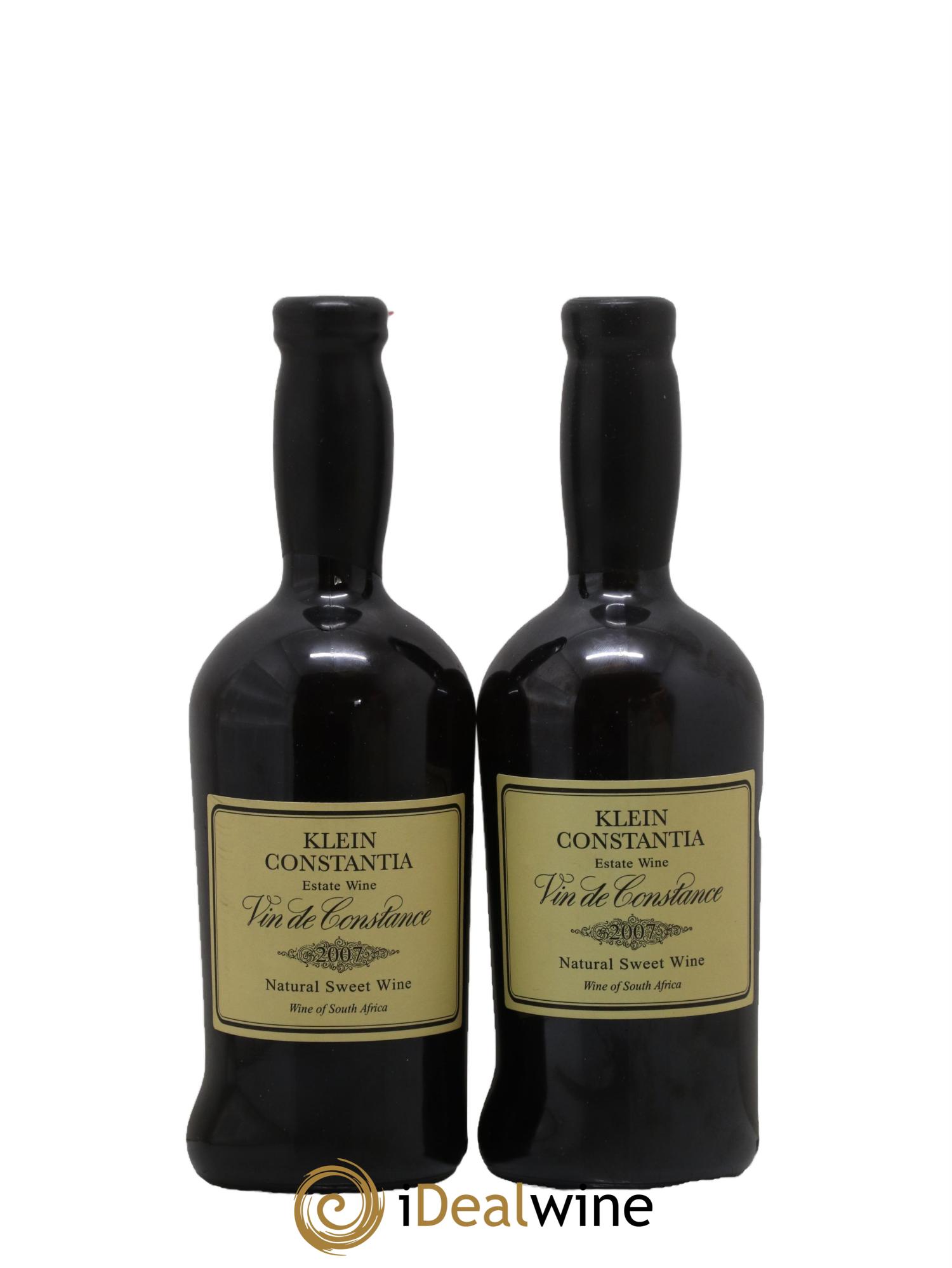Vin de Constance Klein Constantia L. Jooste 2007 - Lot de 2 format 50cls - 0