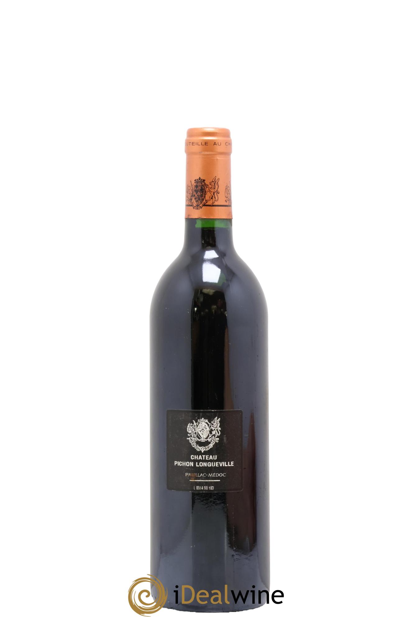 Pichon Longueville Baron 2ème Grand Cru Classé 1990 - Lot de 1 bouteille - 1