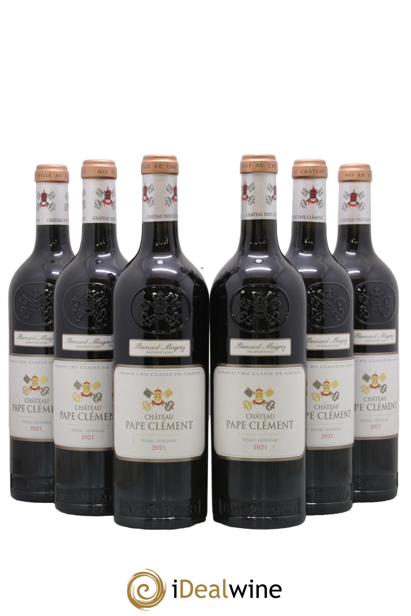 Château Pape Clément Cru Classé de Graves 2021 - Lot of 6 bottles - 0