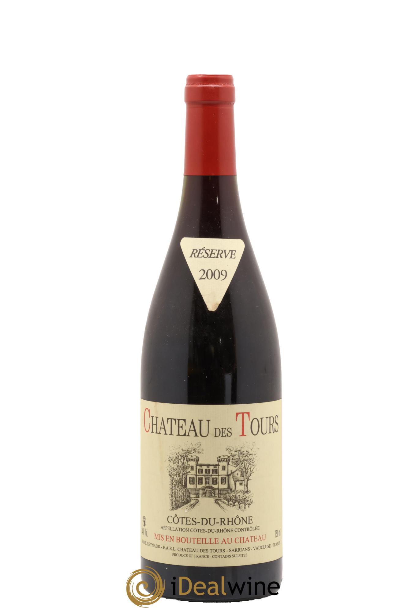Côtes-du-Rhône Château des Tours Emmanuel Reynaud 2009 - Lot of 1 bottle - 0