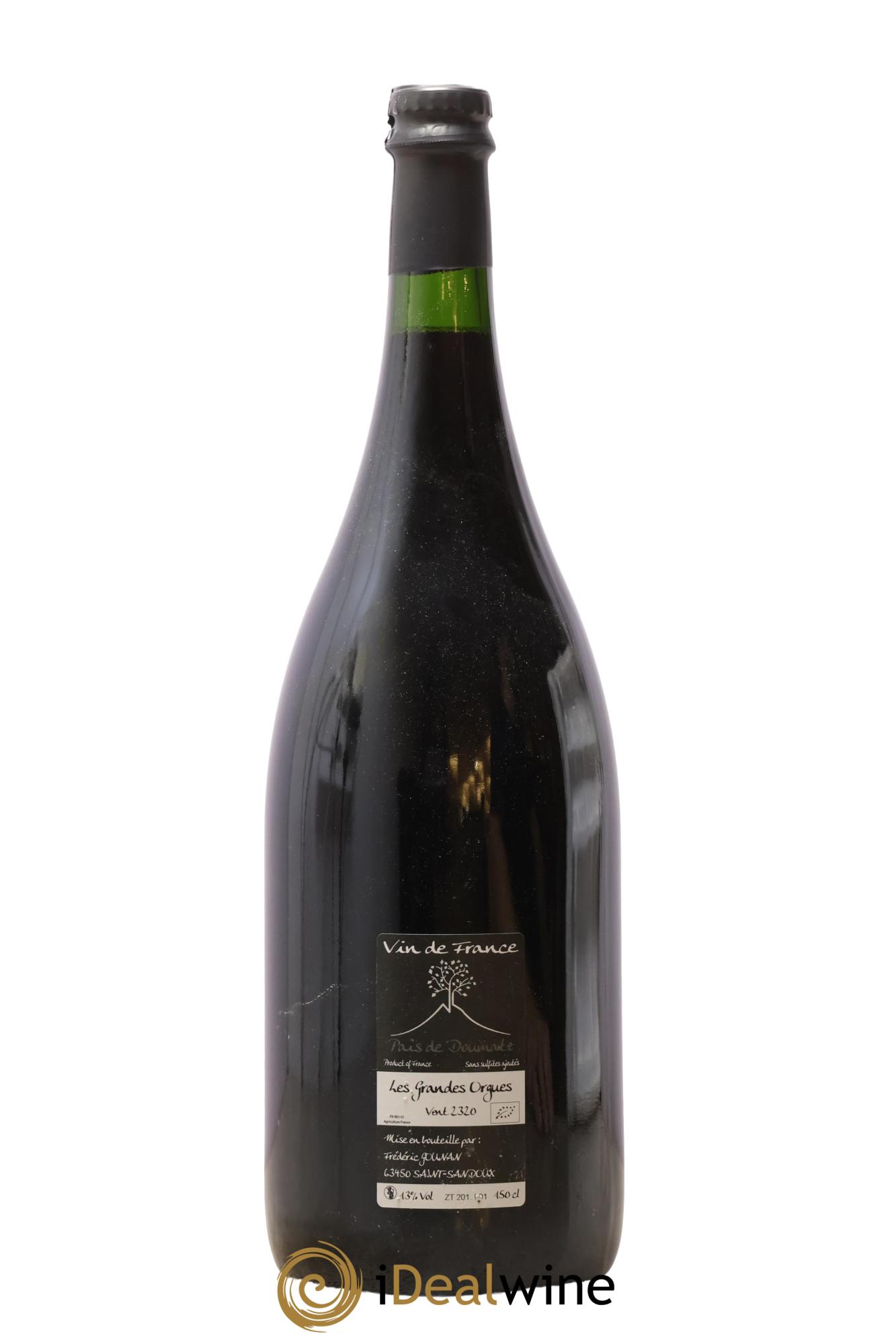 Vin de France Les Grandes Orgues Vignoble de l'Arbre Blanc 2020 - Lot de 1 magnum - 1