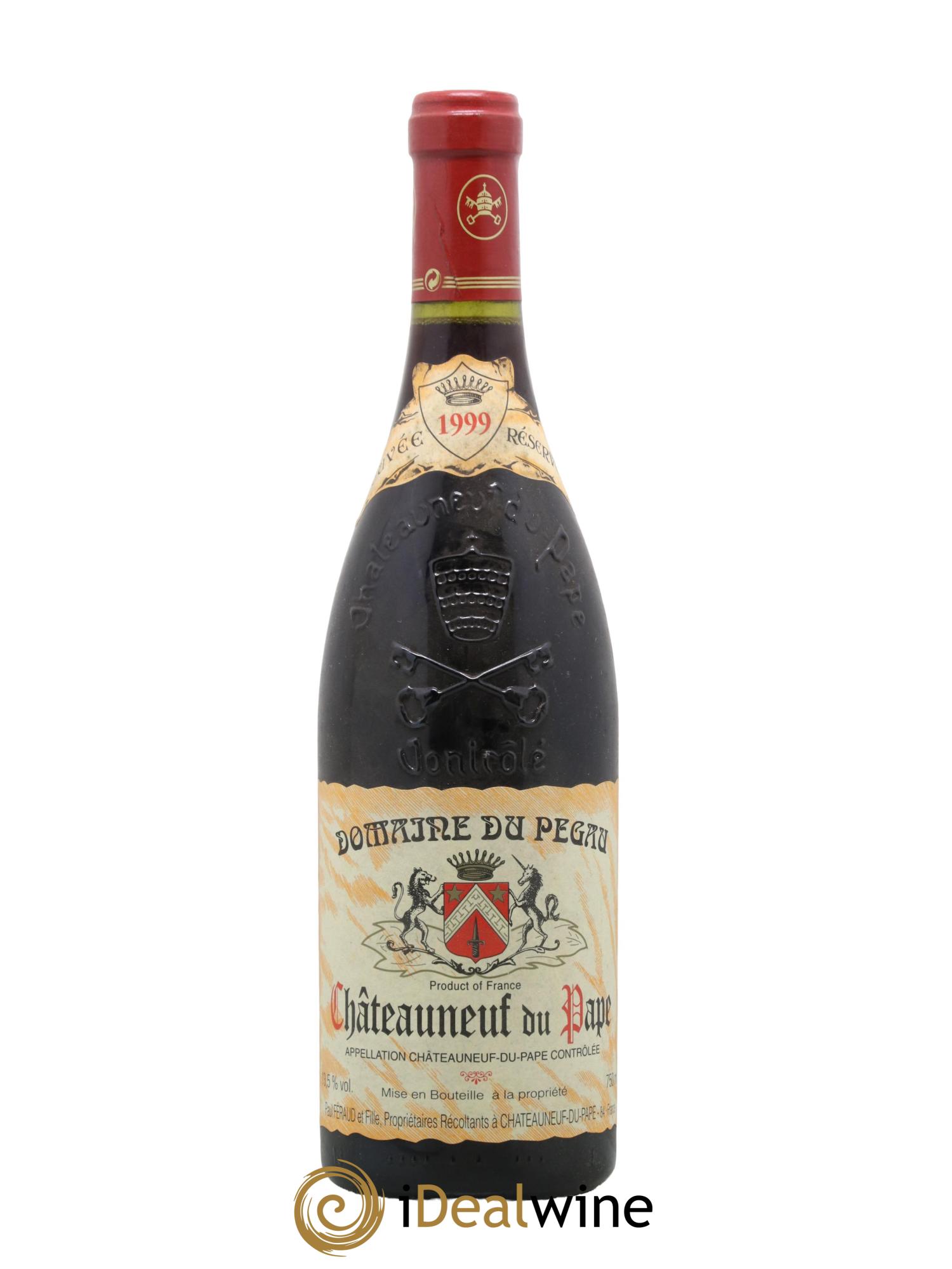Châteauneuf-du-Pape Domaine du Pégau Cuvée Réservée Paul et Laurence Féraud 1999 - Posten von 1 Flasche - 0