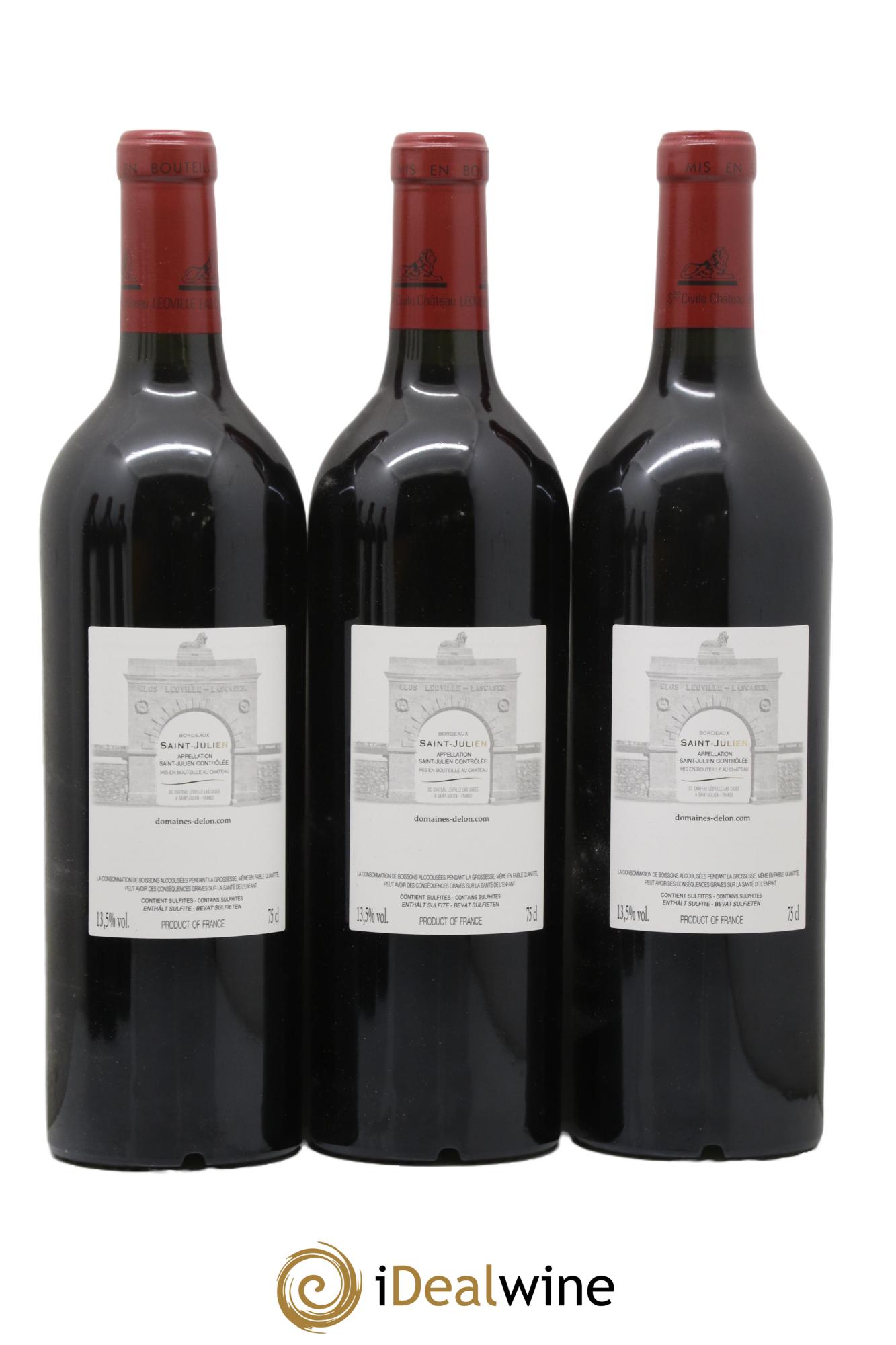 Château Léoville Las Cases 2ème Grand Cru Classé 2020 - Lot de 6 bouteilles - 2