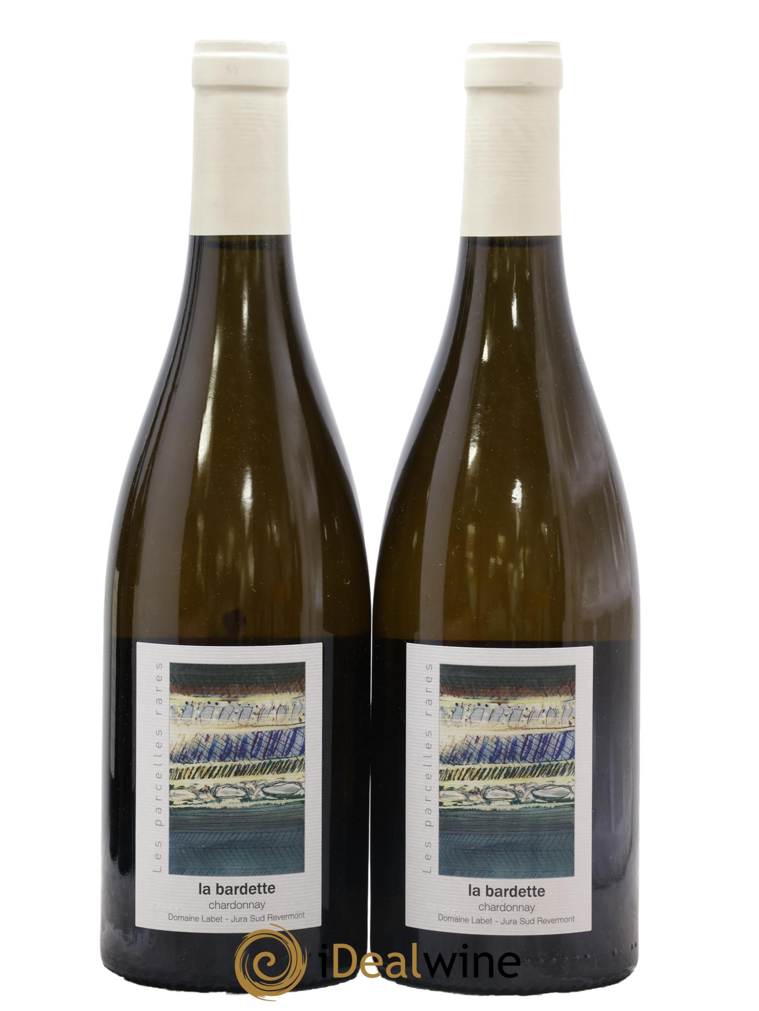 Côtes du Jura Chardonnay La Bardette Romain - Julien - Charline Labet 2018 - Lot of 2 bottles - 0