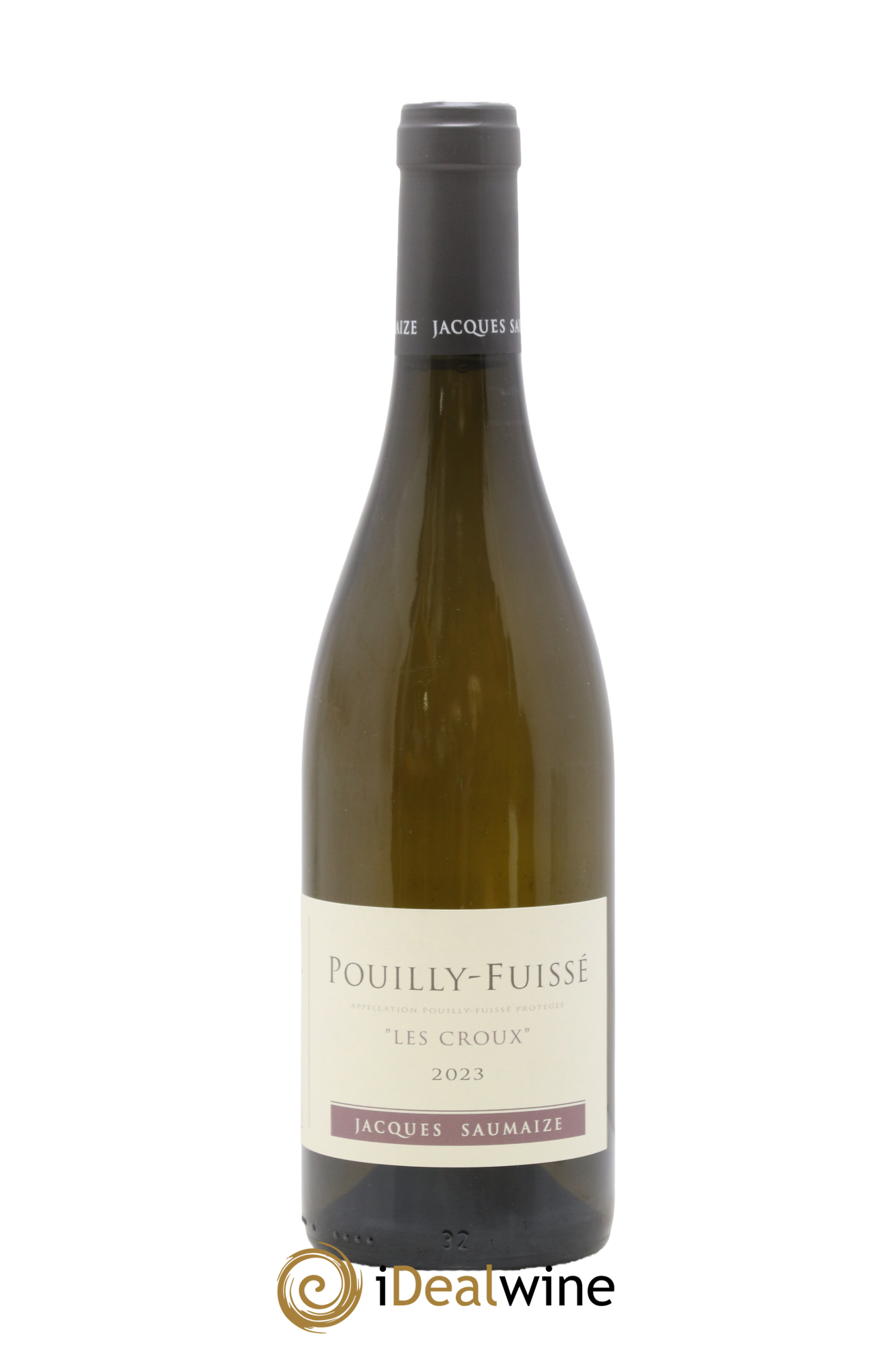 Pouilly-Fuissé Les Croux Jacques et Nathalie Saumaize 2023 - Lot de 1 bouteille - 0
