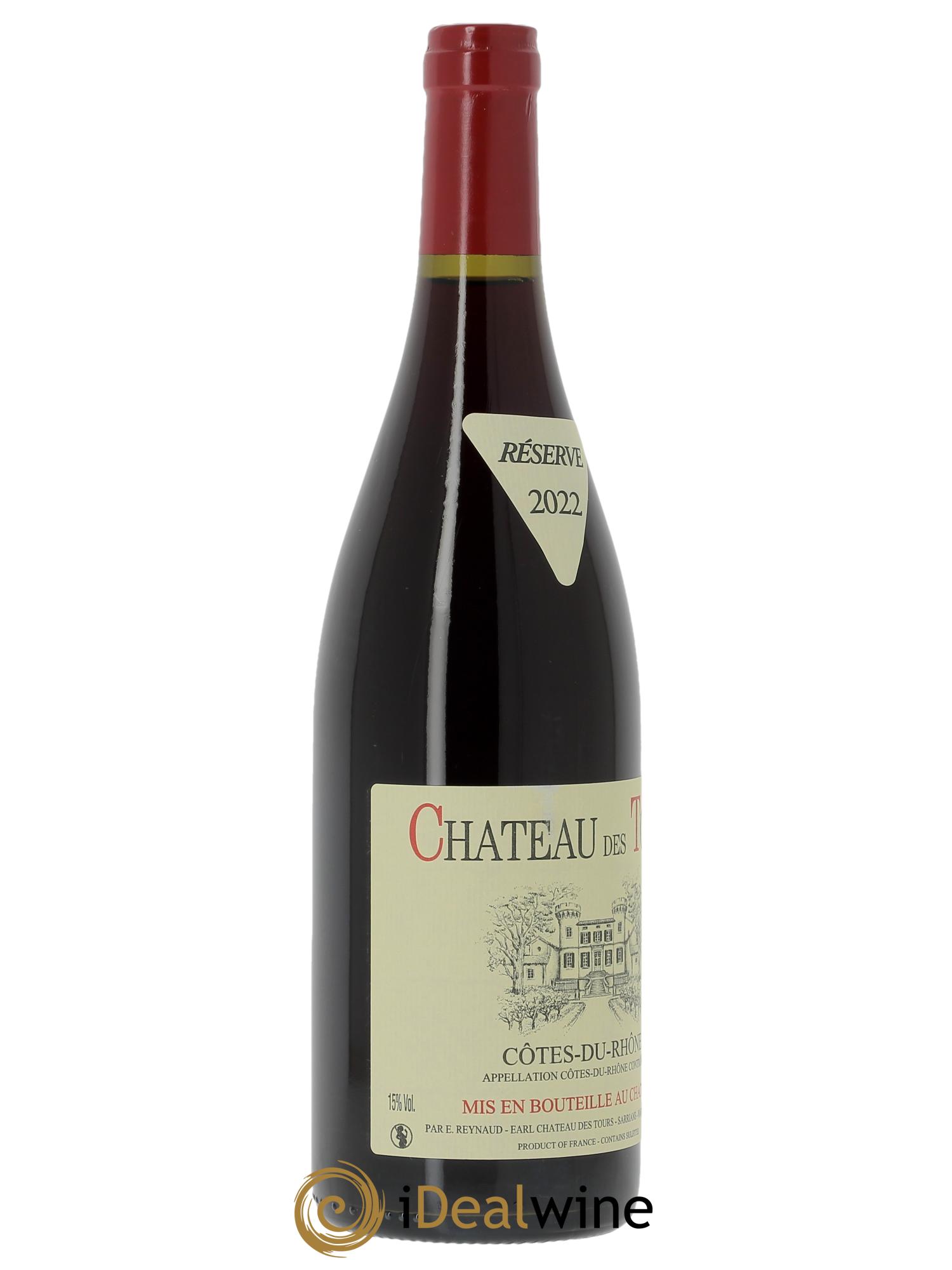 Côtes-du-Rhône Château des Tours Emmanuel Reynaud 2022 - Posten von 1 Flasche - 2