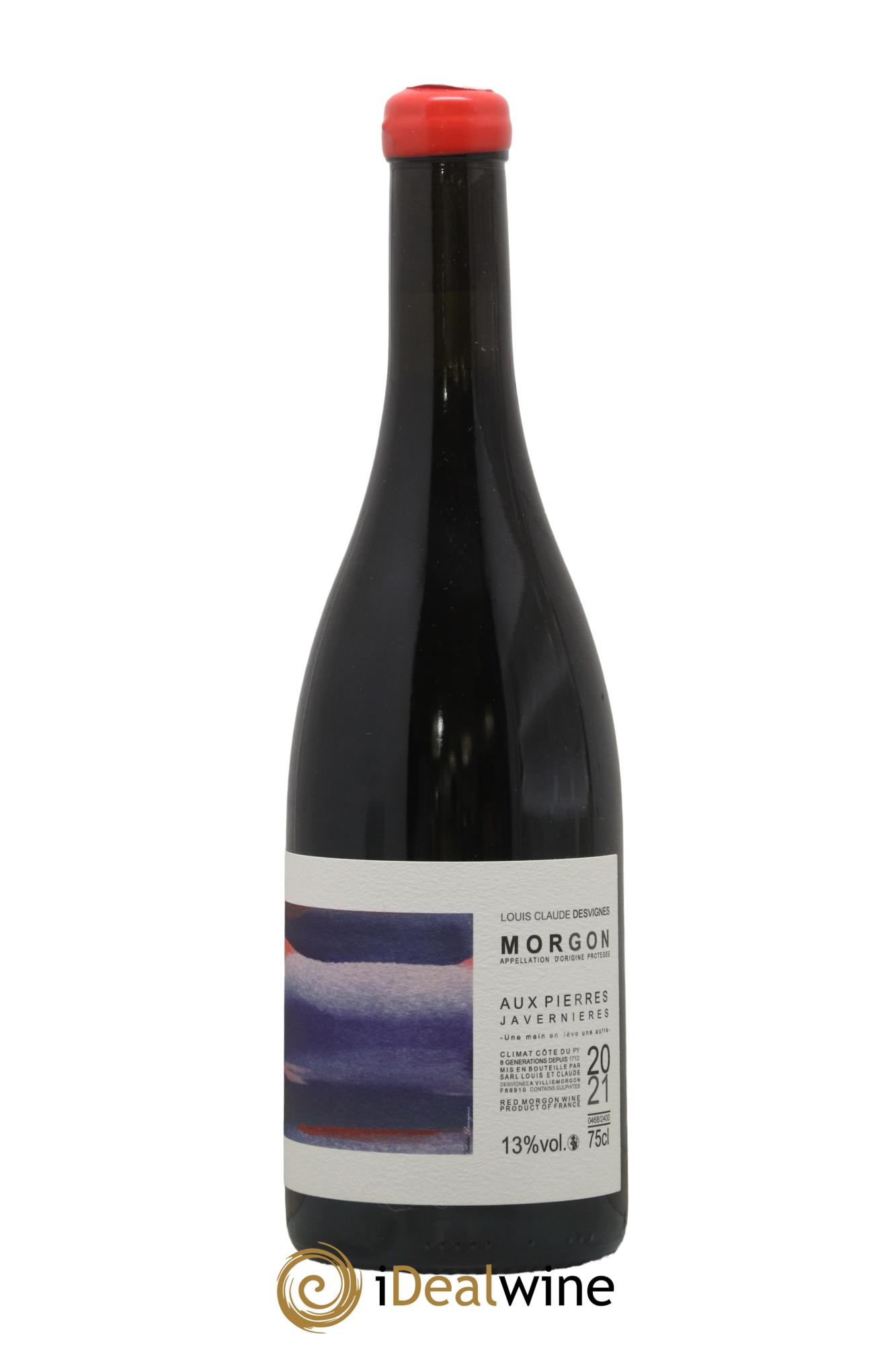 Morgon Javernières Aux Pierres Louis-Claude Desvignes 2021 - Lot de 1 bouteille - 0