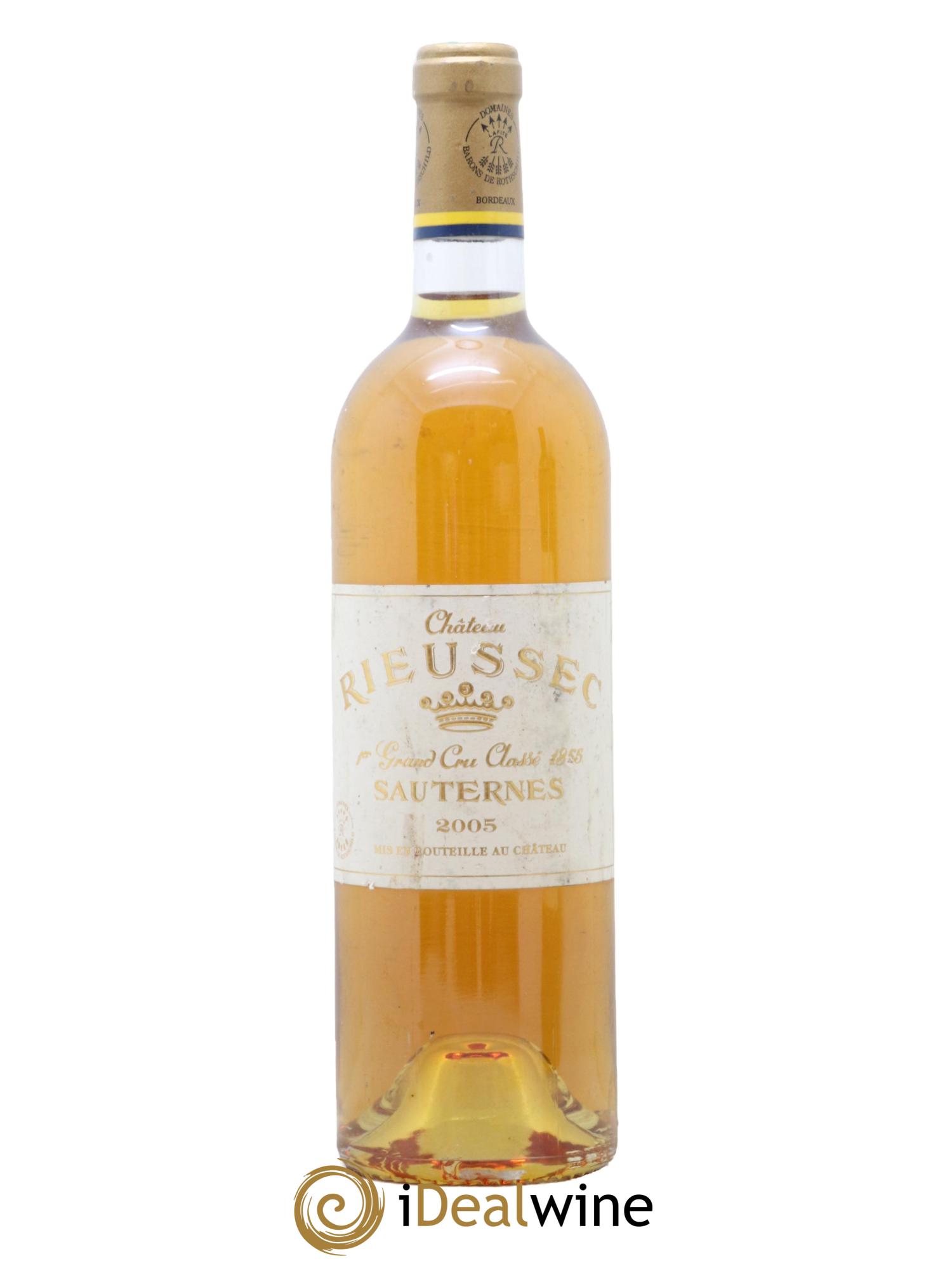 Château Rieussec 1er Grand Cru Classé 2005 - Posten von 1 Flasche - 0
