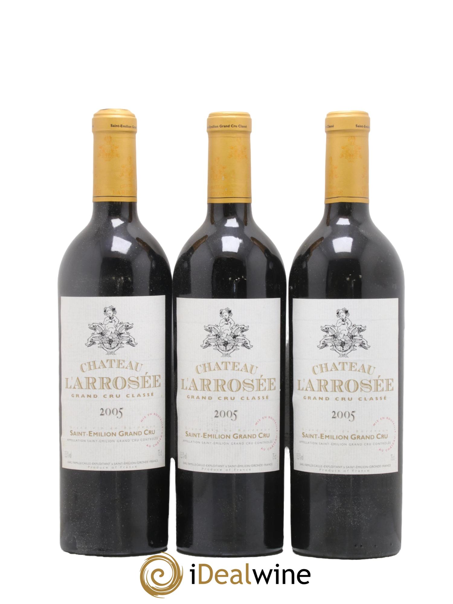 Château l' Arrosée Grand Cru Classé 2005 - Posten von 12 Flaschen - 1