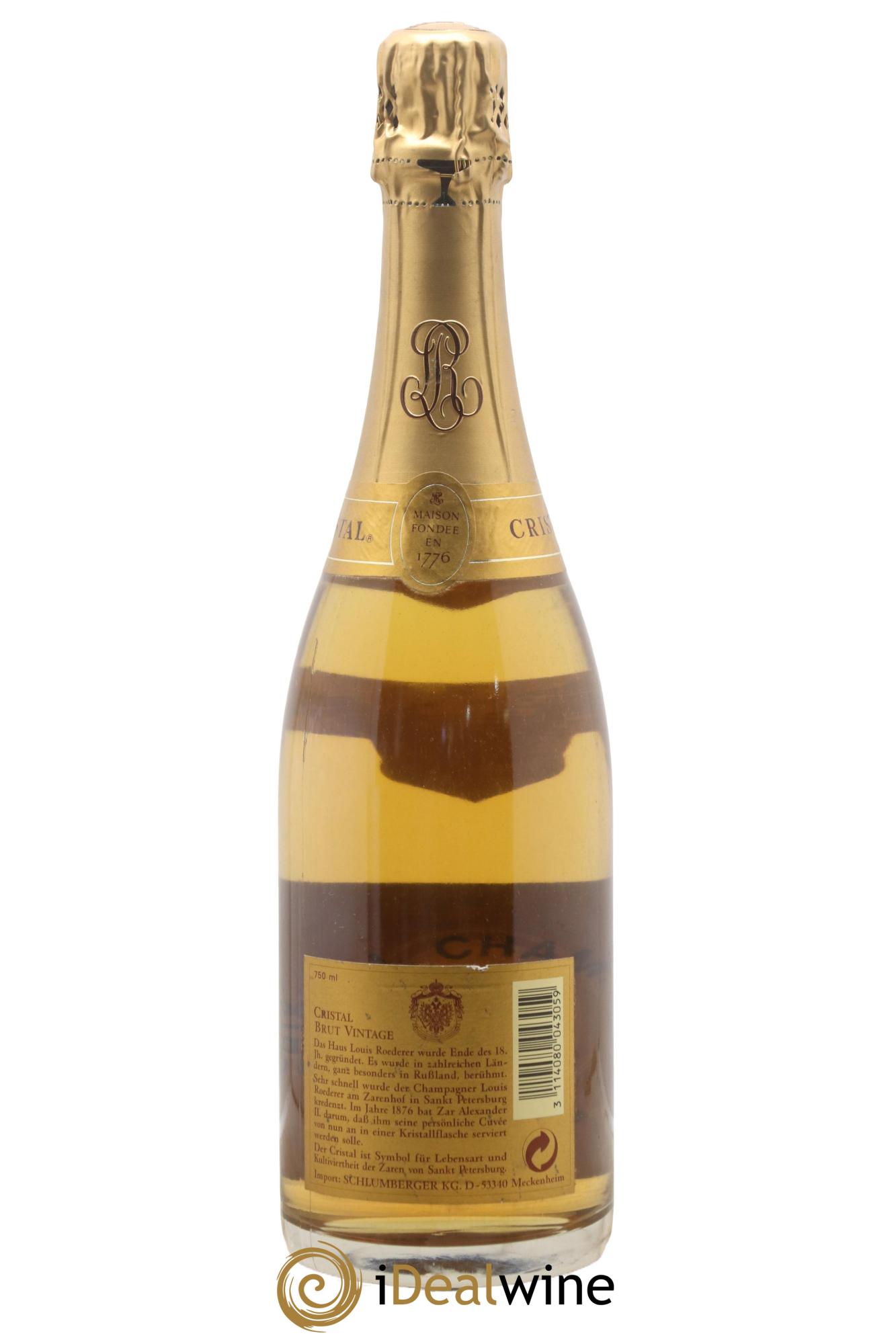 Cristal Louis Roederer 1988 - Lot of 1 bottle - 1