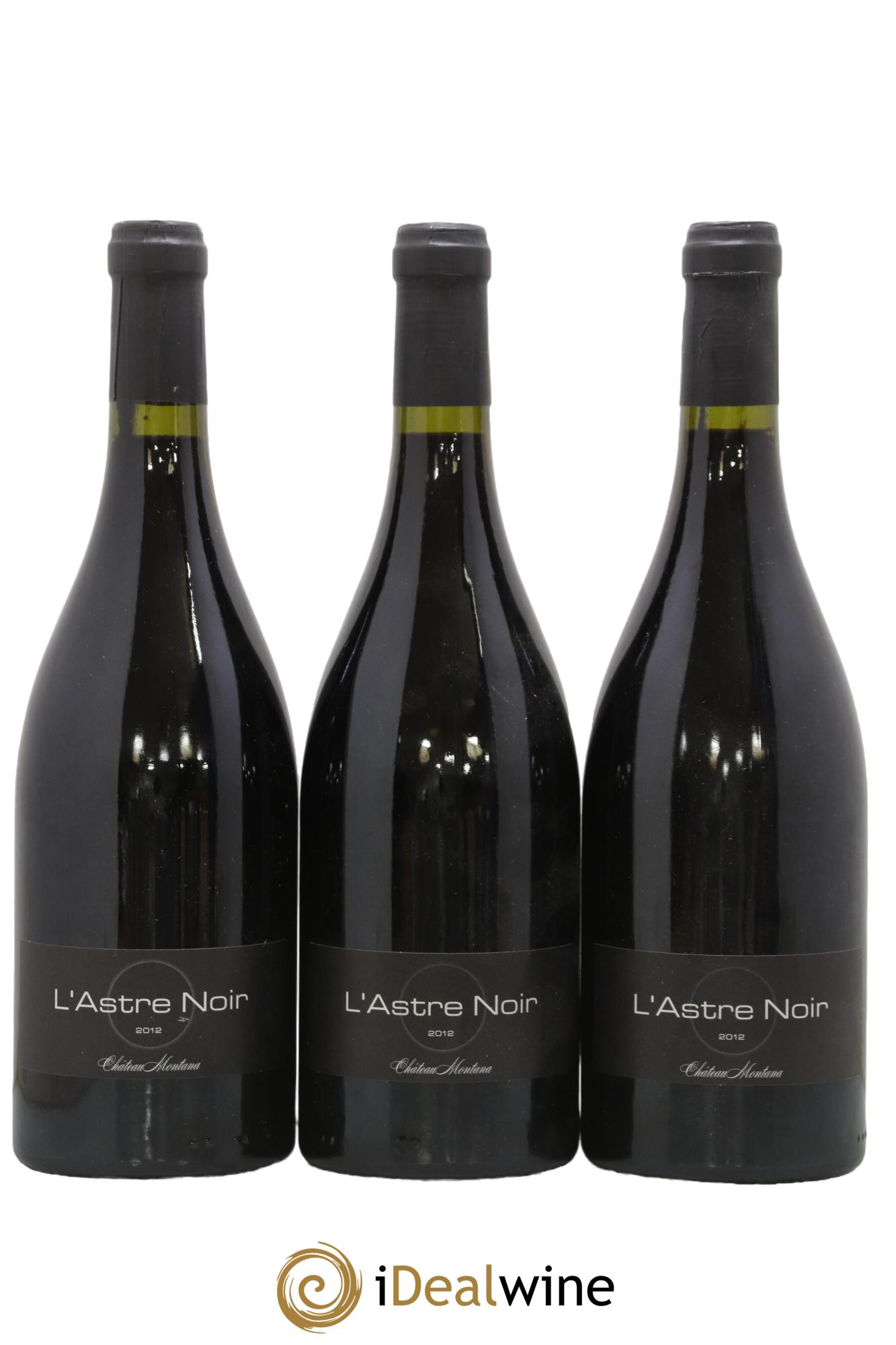 Côtes du Roussillon L'Astre Noir Château Montana 2012 - Posten von 3 Flaschen - 0