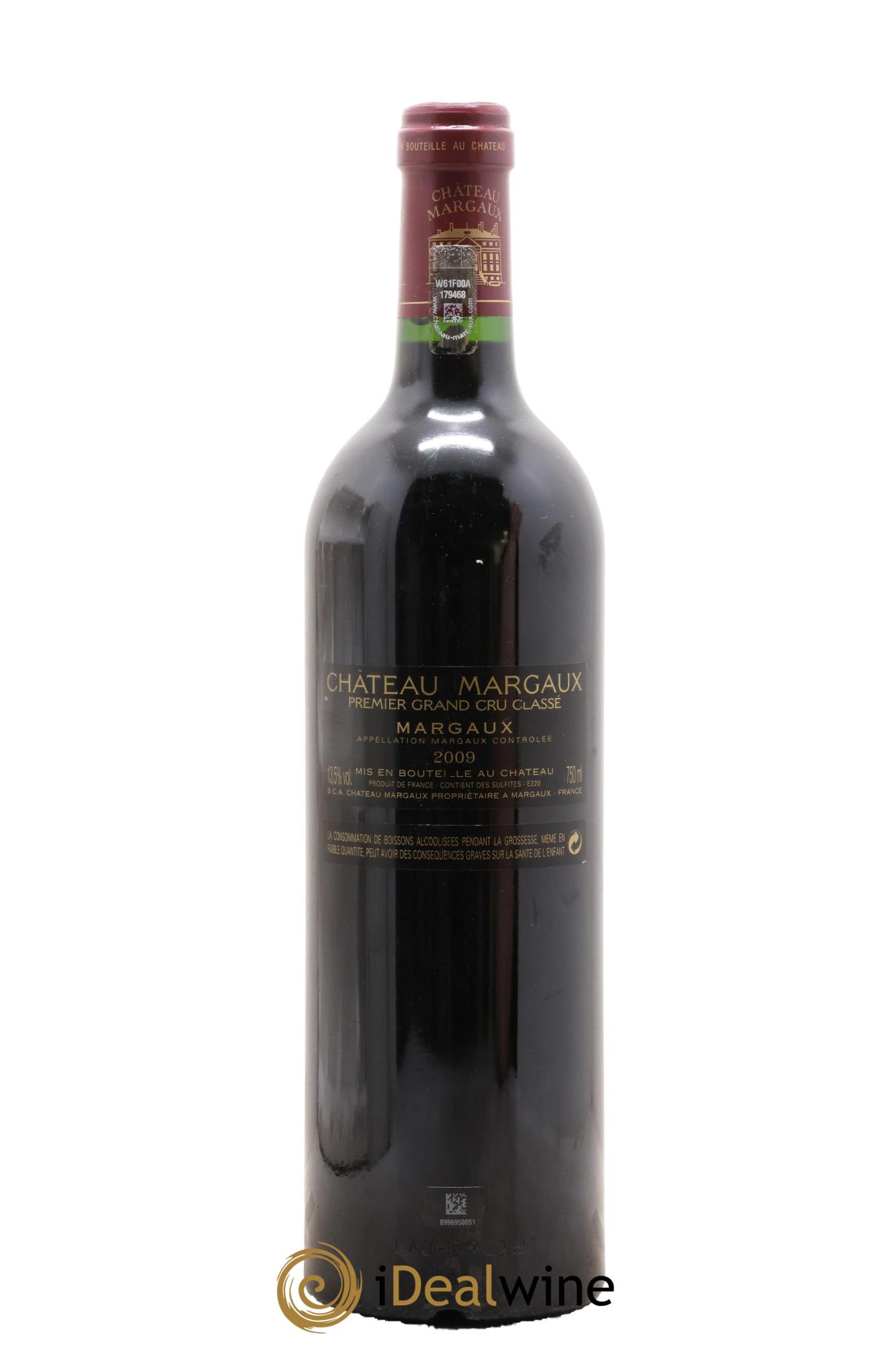 Château Margaux 1er Grand Cru Classé 2009 - Lotto di 1 bottiglia - 1