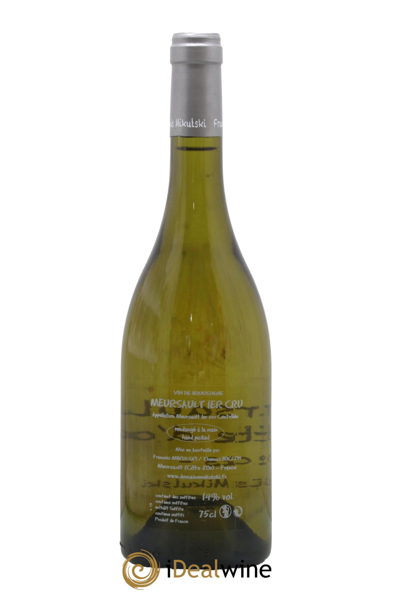 Meursault 1er Cru Goutte d'Or François Mikulski 2023 - Lot of 1 bottle - 1
