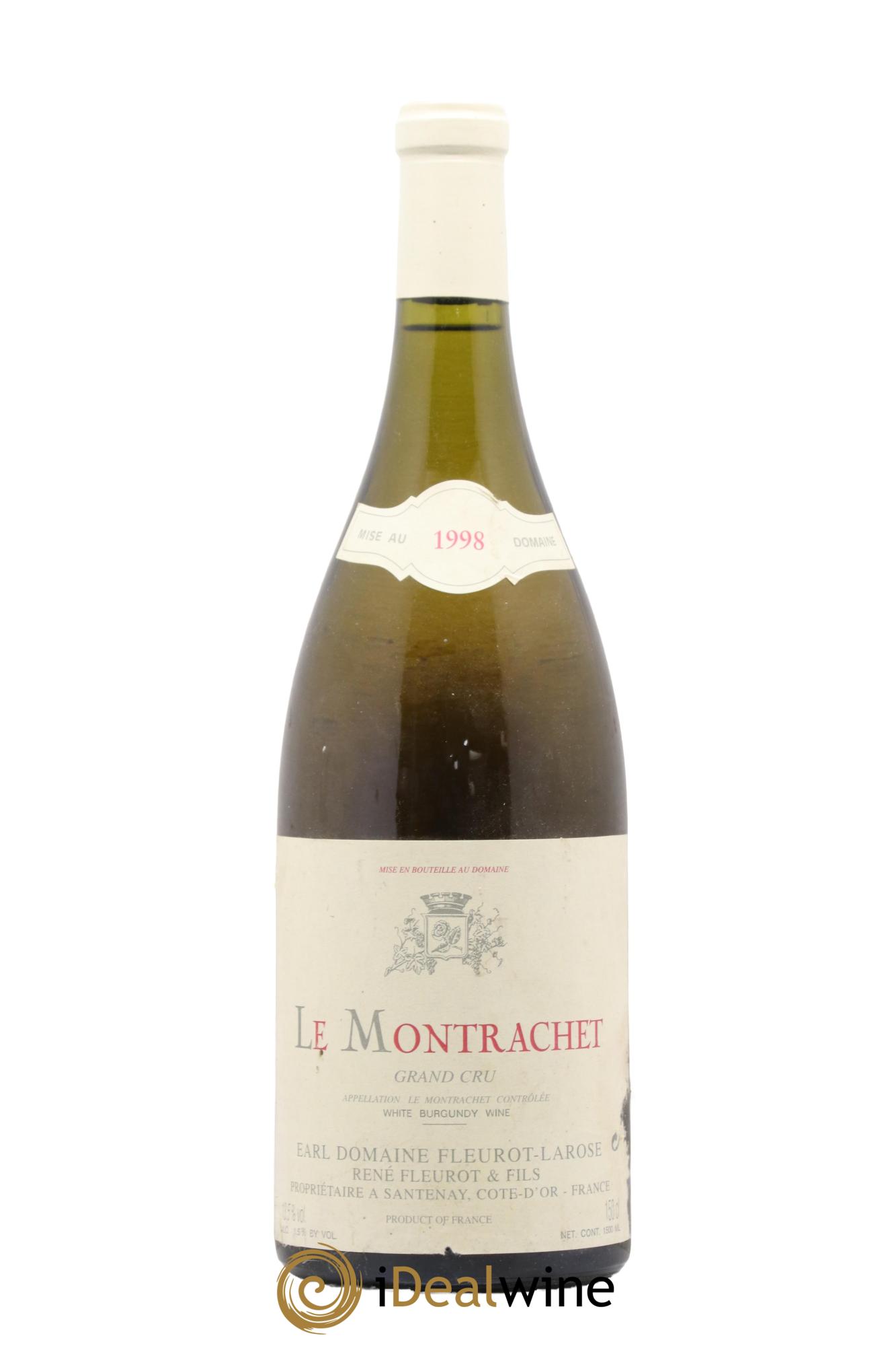 Montrachet Grand Cru Fleurot-Larose 1998 - Lot de 1 magnum - 0