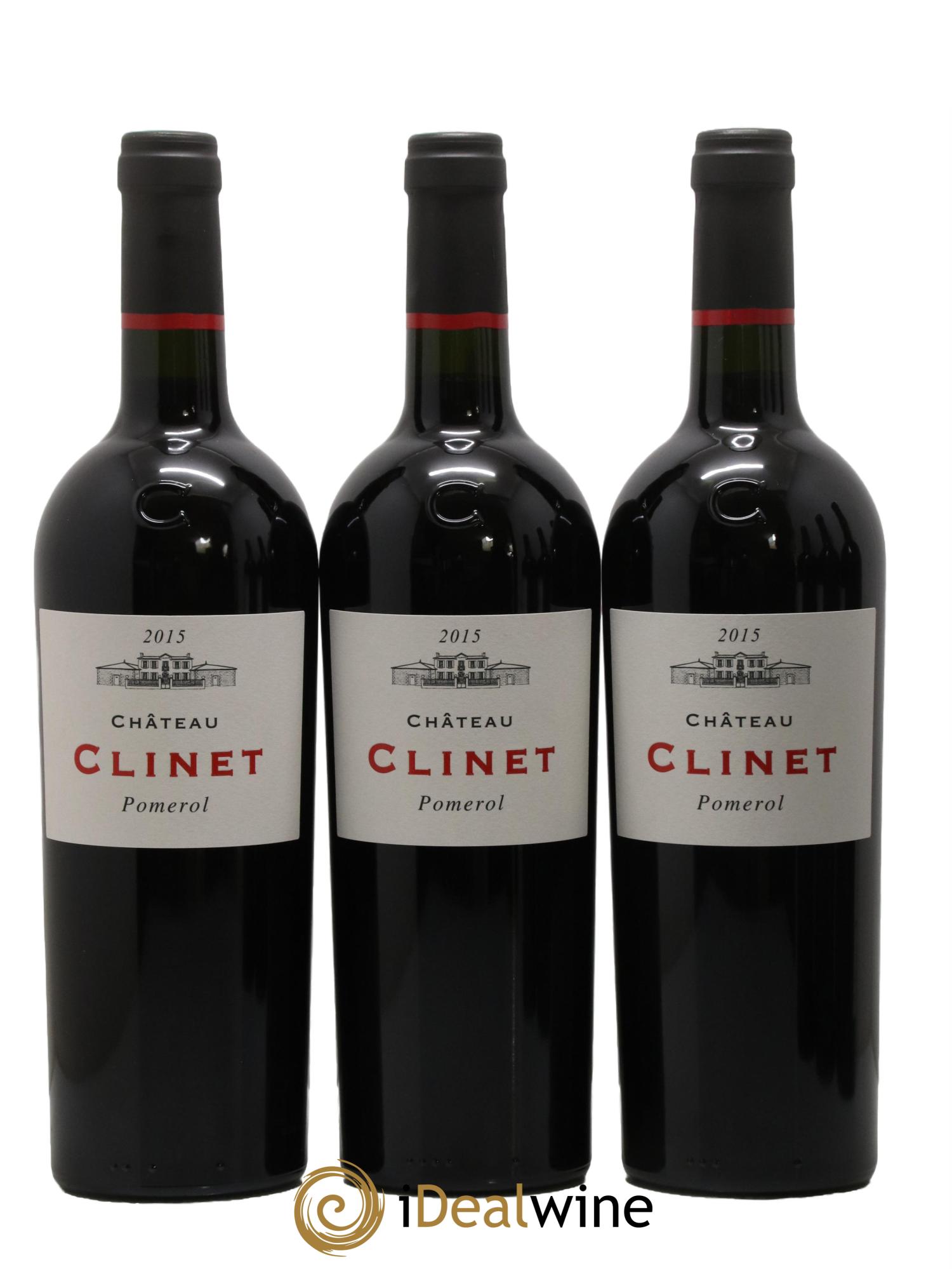 Château Clinet 2015 - Lot de 6 bouteilles - 1