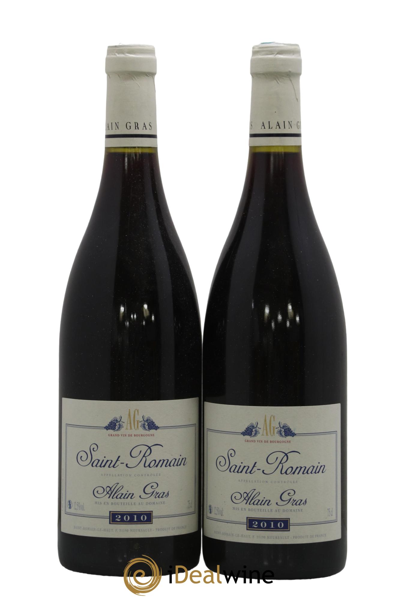 Saint-Romain Alain Gras 2010 - Posten von 2 Flaschen - 0