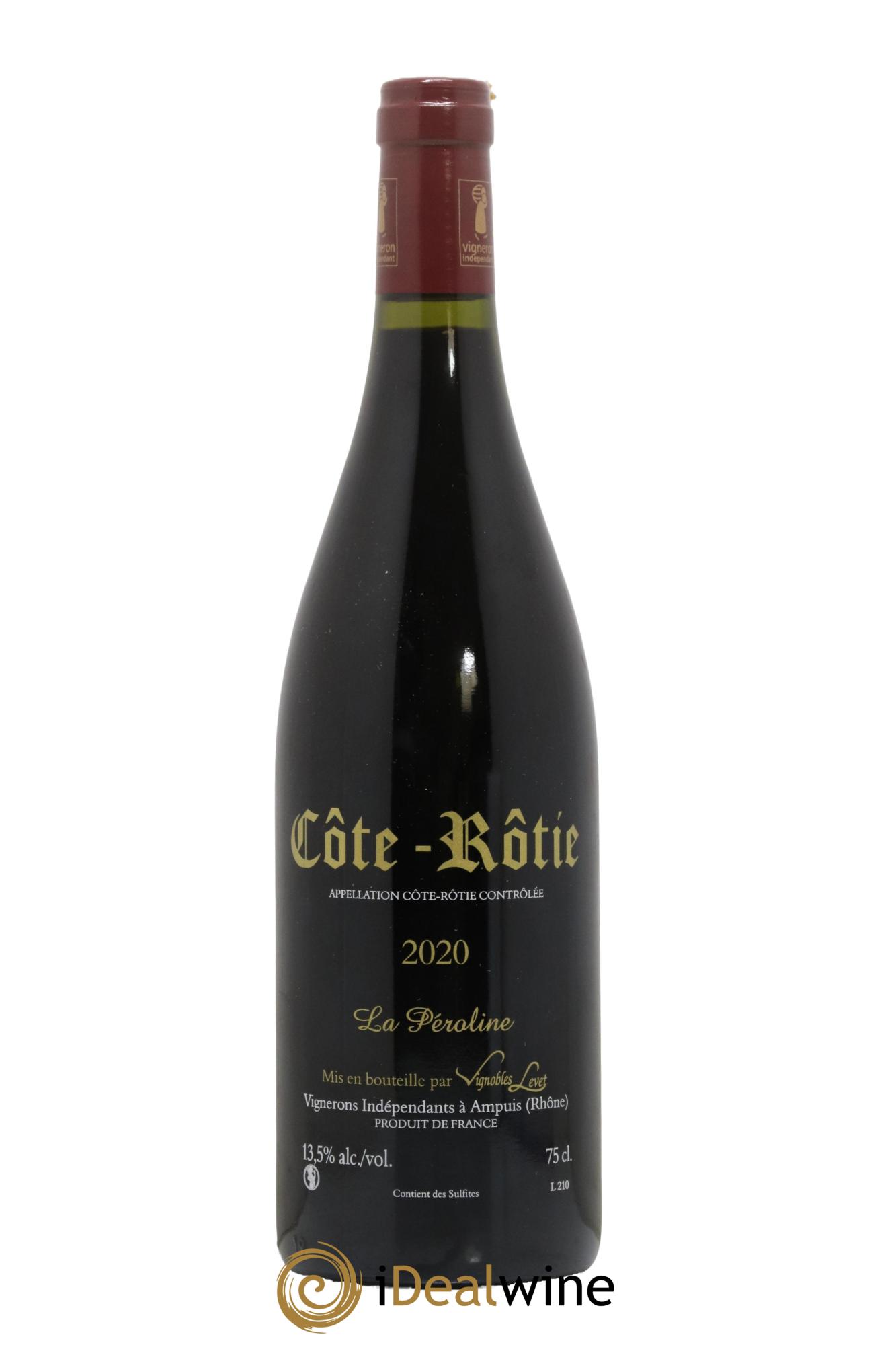 Côte-Rôtie La Péroline Vignobles Levet 2020 - Lot de 1 bouteille - 1