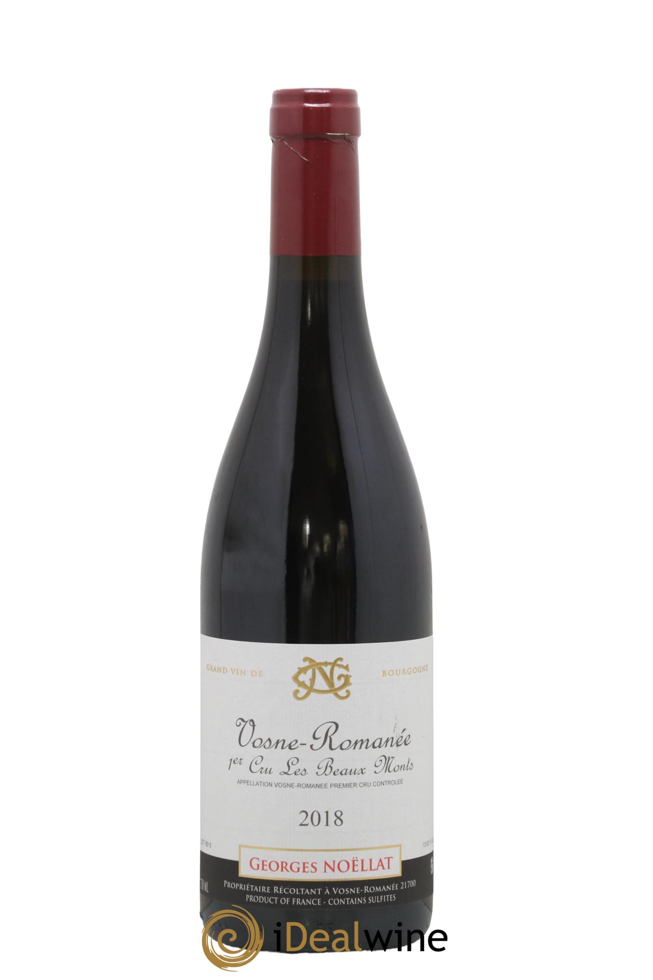Vosne-Romanée 1er Cru Les Beaux Monts Georges Noëllat (Domaine) 2018 - Lot de 1 bouteille - 0